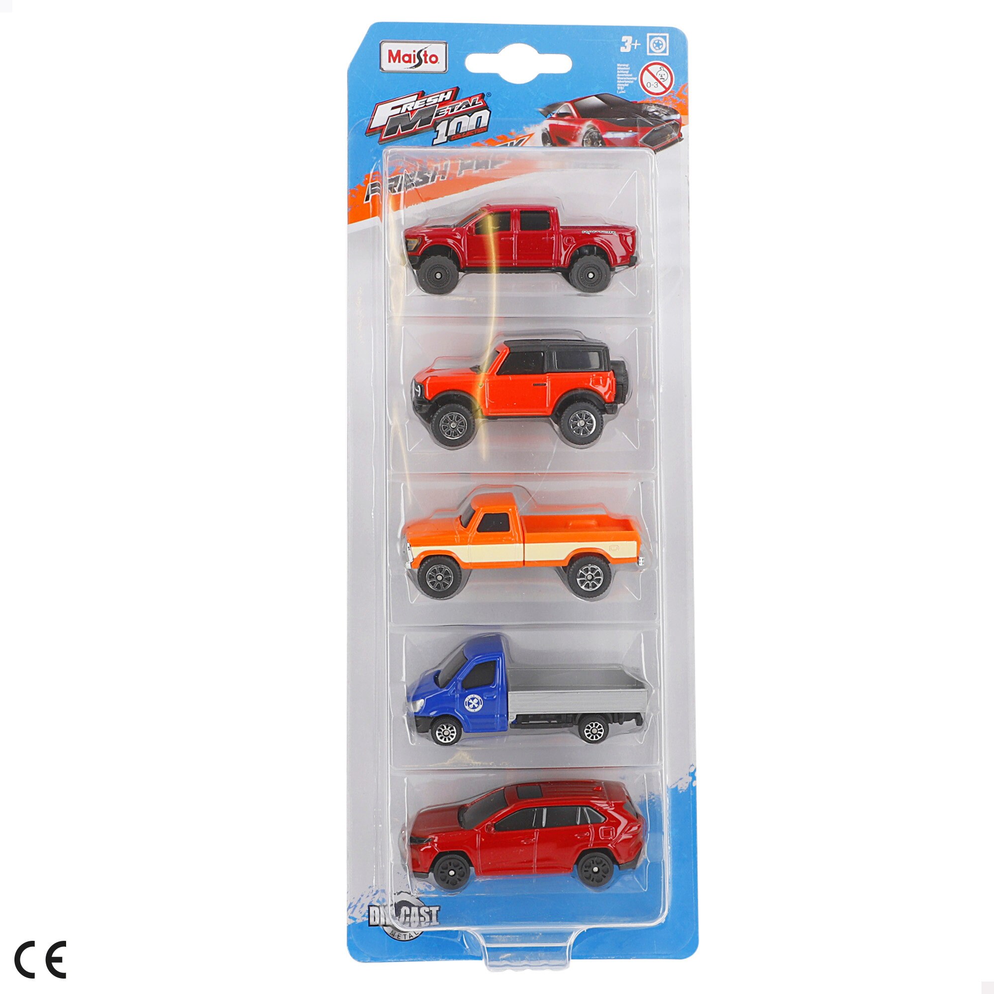 Pack 5 Coches Fresh Metal Surtidos Maisto 4