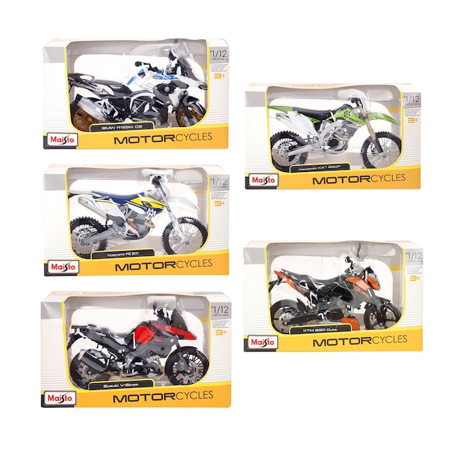 Colección Moto Cross Metal 1:12 Maisto