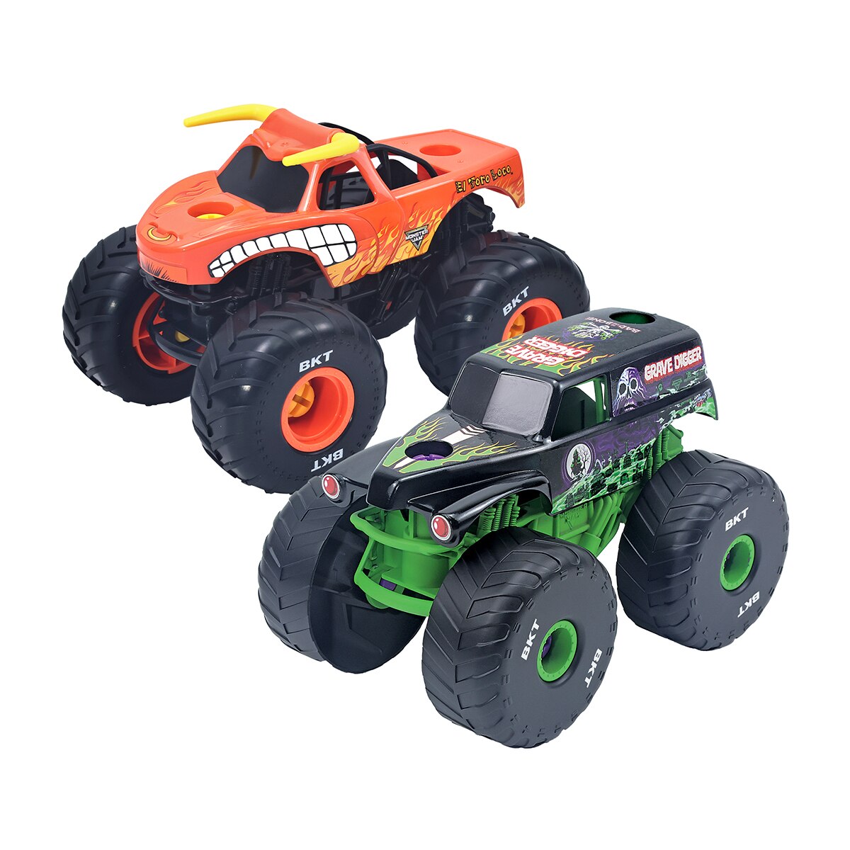 Famosa – Coche radiocontrol MJ Mechanix 1:18 Build’N Re Build Asst Monster Jam Famosa.