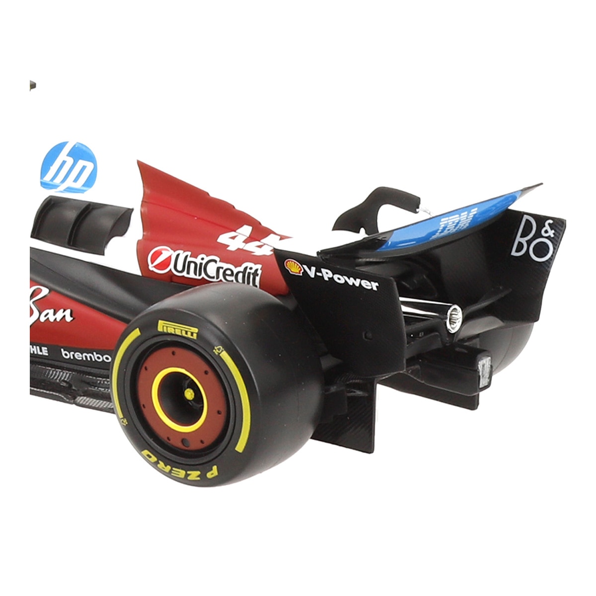 Coche F1 escala 1:18 Sf-25 44 Hamilton Ferrari Burago 5