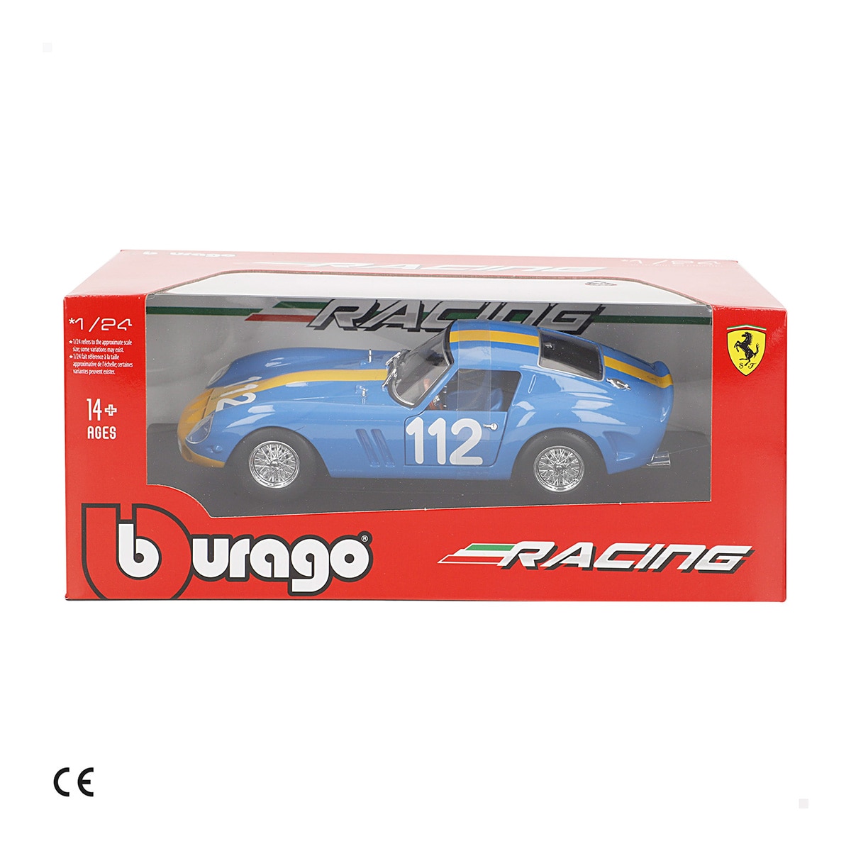 Coche Metal 1:24 Ferrari Bburago modelos surtidos 4