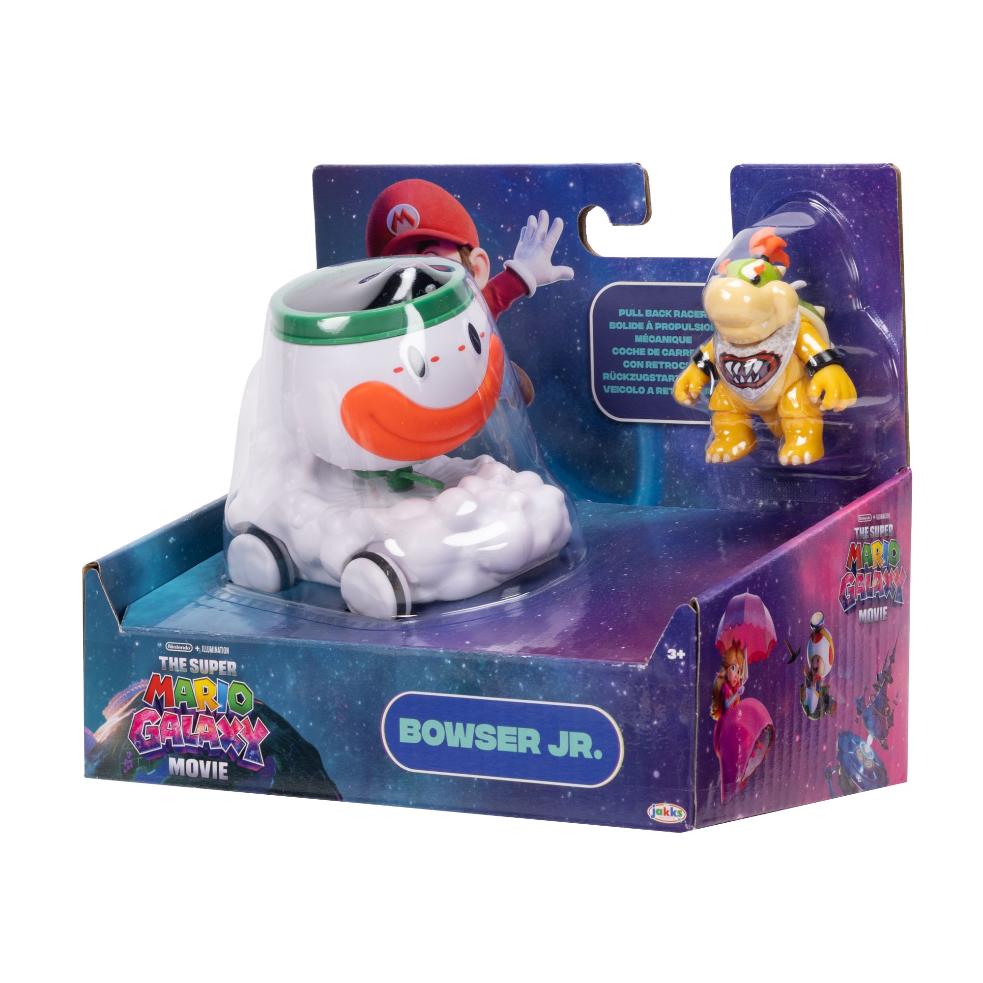 Figura 6 cm y moto Serie 2 The Super Mario Galaxy Movie Jakks modelos surtidos 3
