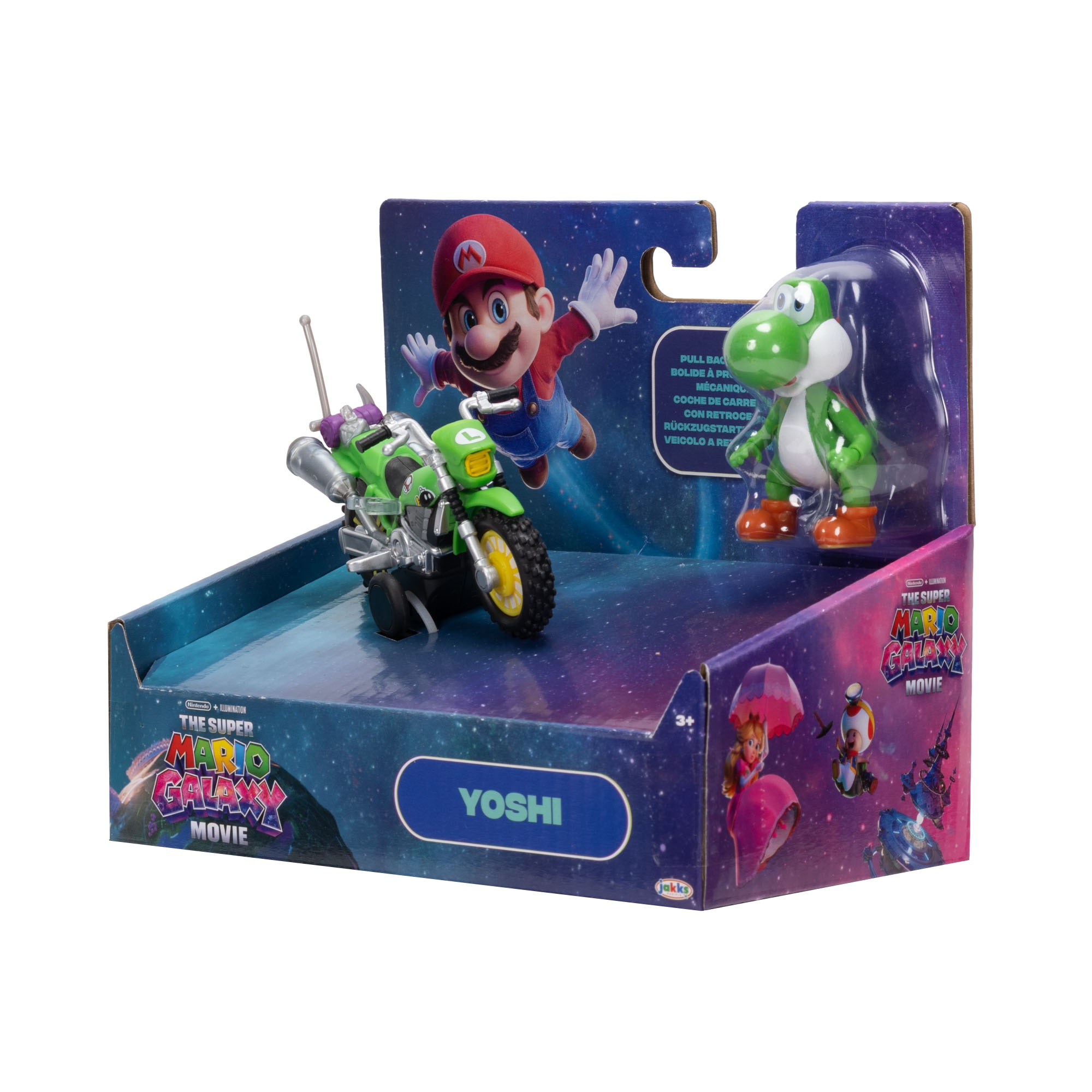 Figura 6 cm y moto Serie 2 The Super Mario Galaxy Movie Jakks modelos surtidos 10