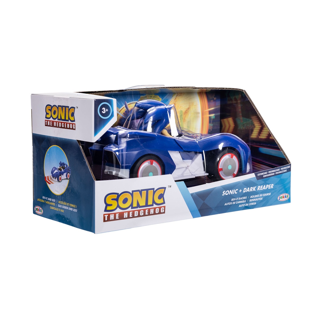Vehículos Customizables con Figura Extraíble de 7 cm Tails y Sonic modelos surtidos 13