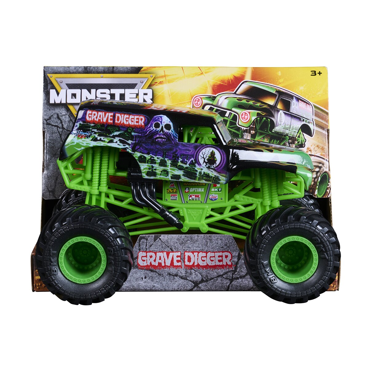 Vehículo MNJ Surtido Die Cast 1:24 Spin Master Monster Jam modelos surtidos 2