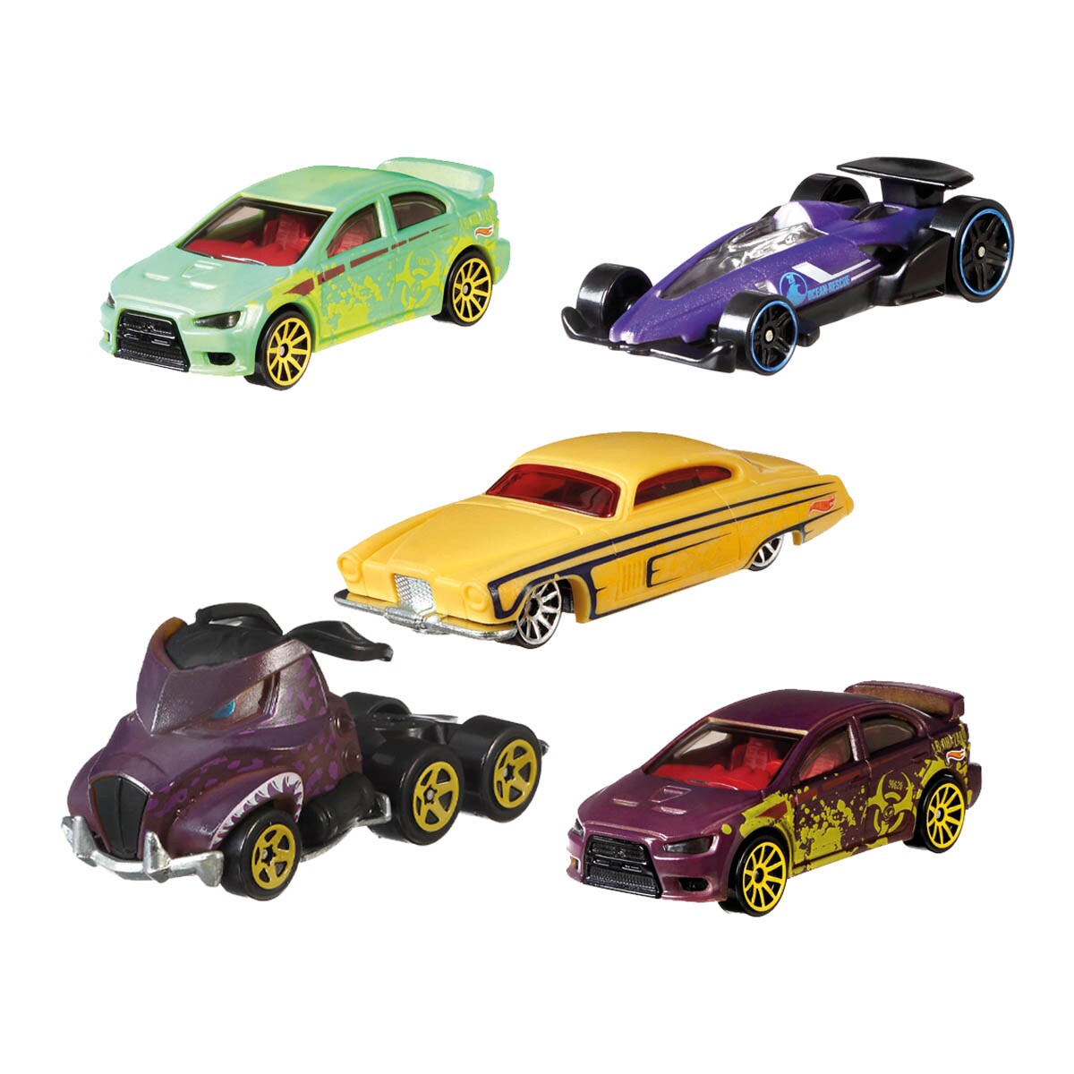 Hot Wheels Vehículos Color Shifters, coches de juguetes, modelos