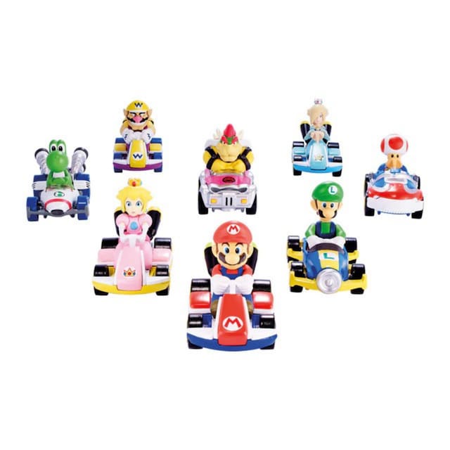 Imagen 0 de Vehículos de Super Mario Kart coches de juguetes Mario Bros Hot Wheels modelos surtidos