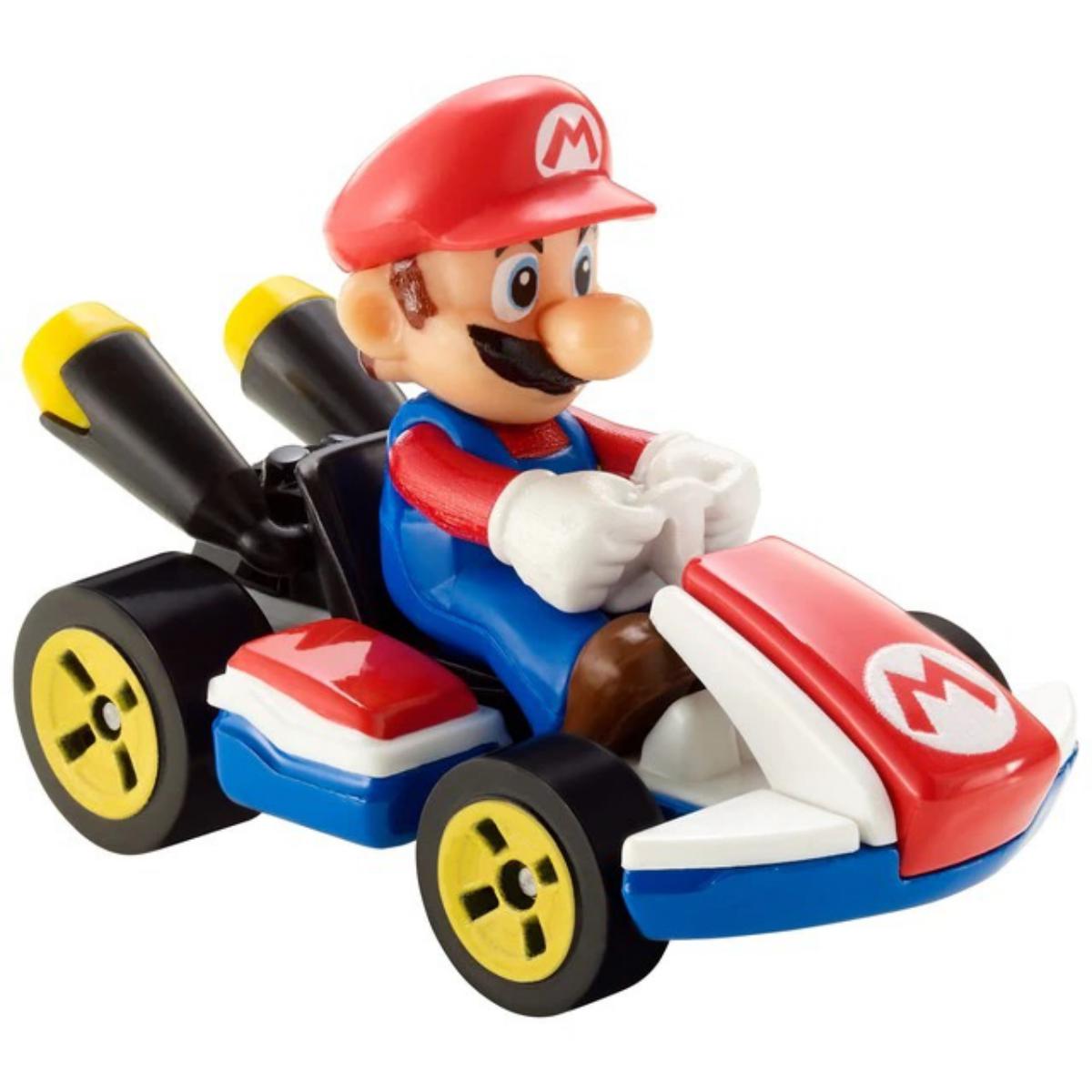 Vehículos de Super Mario Kart coches de juguetes Mario Bros Hot Wheels modelos surtidos 2