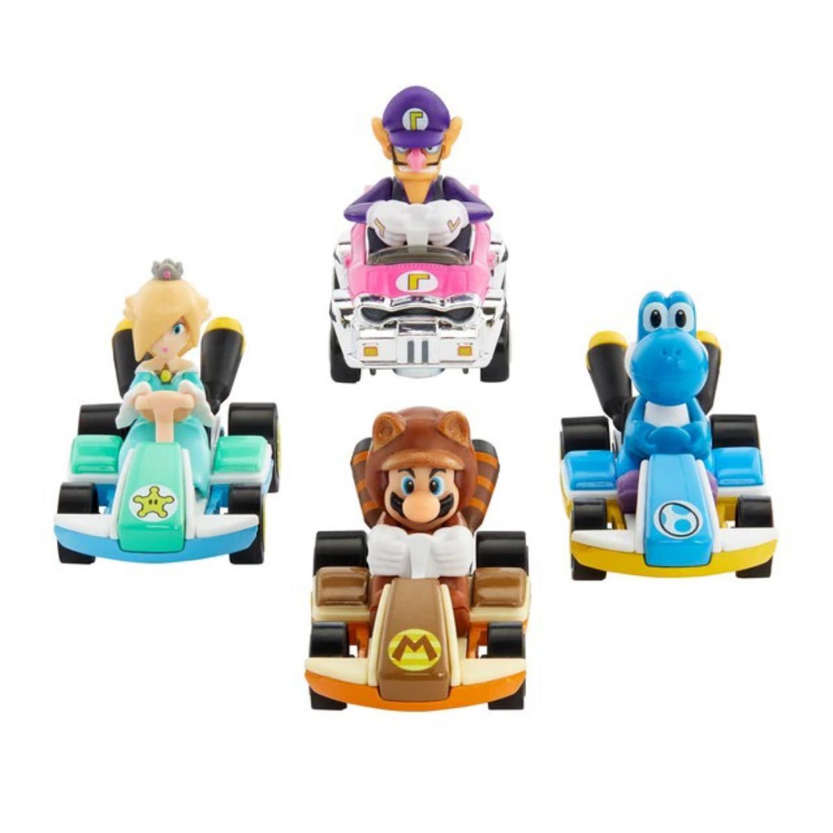 Vehículos de Super Mario Kart coches de juguetes Mario Bros Hot Wheels modelos surtidos 3