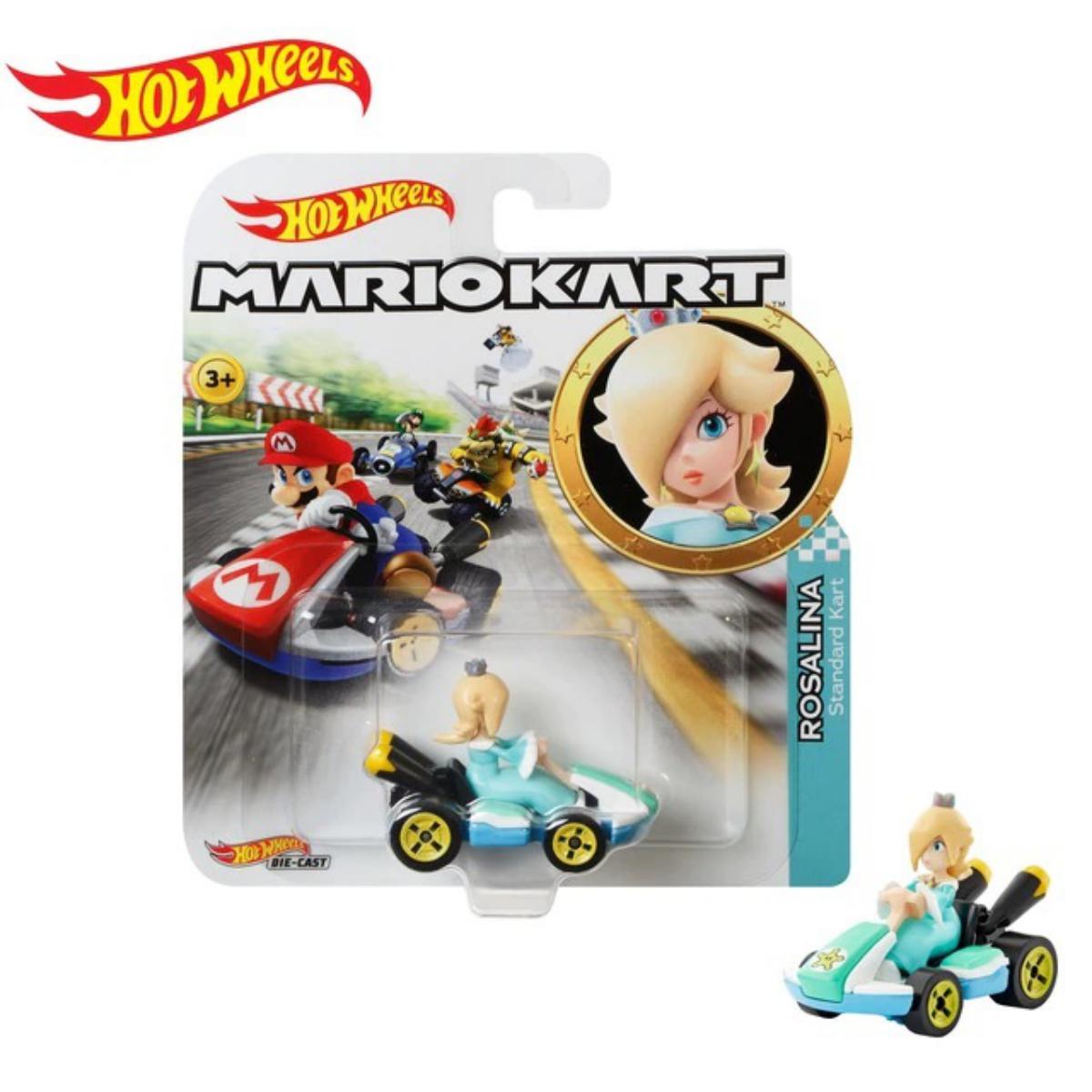 Vehículos de Super Mario Kart coches de juguetes Mario Bros Hot Wheels modelos surtidos 4