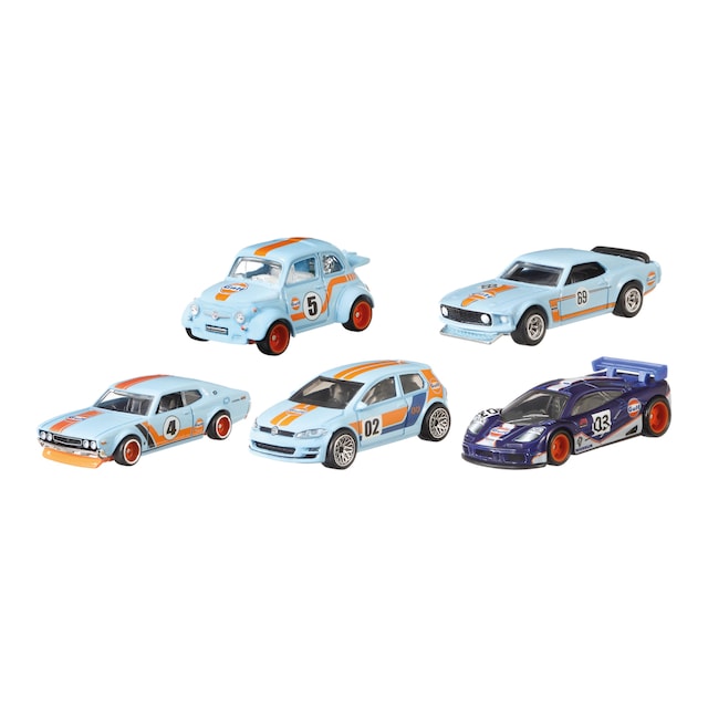 Hot Wheels Surtido vehículos premium Coches Reconocidos, coches de juguete