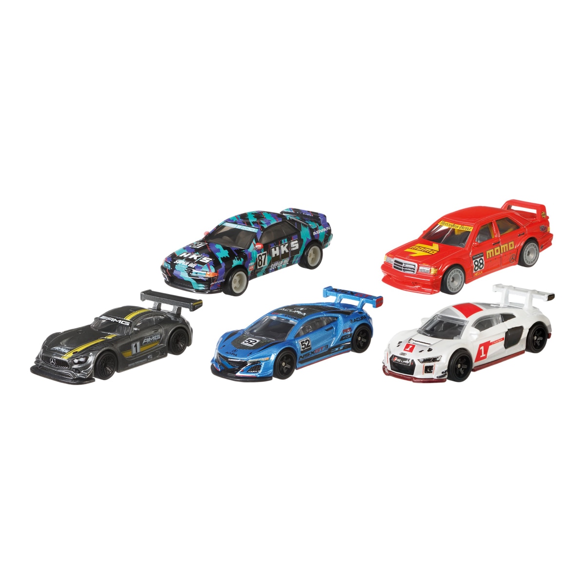 Hot Wheels Surtido vehículos premium Coches Reconocidos, coches de juguete 6
