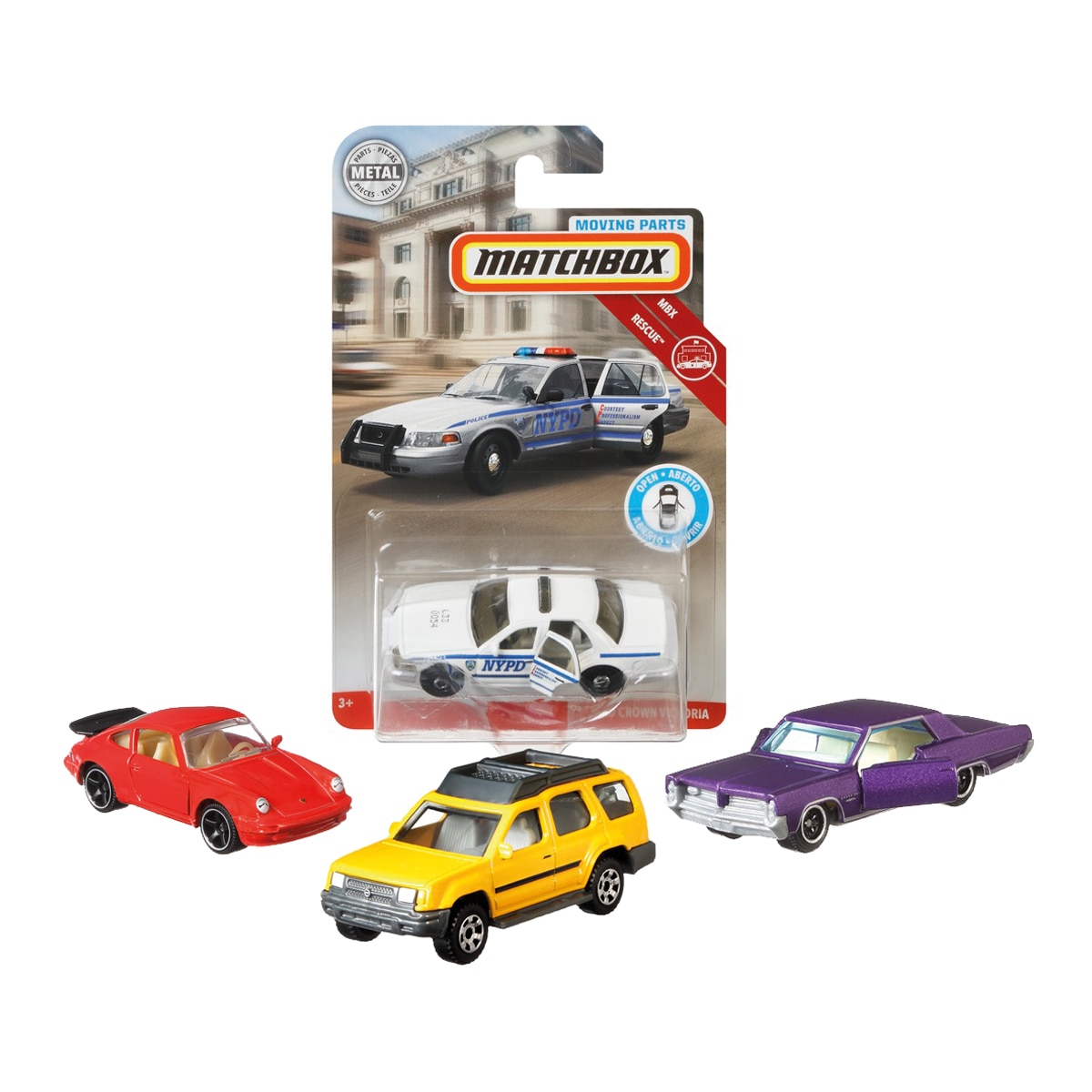 Imagen 0 de Coche de juguete vehículos Die-Cast Plus Matchbox modelos surtidos