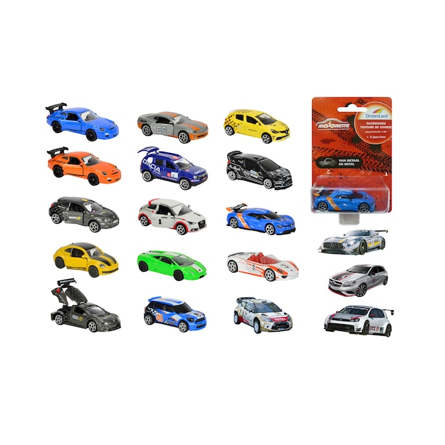 Coche Metal Racing