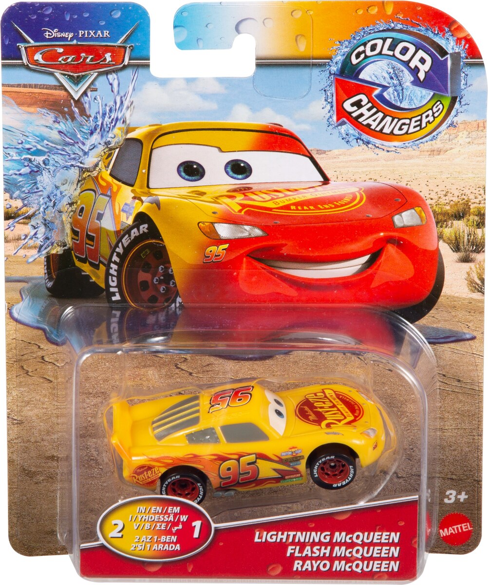 Disney Cars Color changer coches que cambian de color con agua Mattel 2