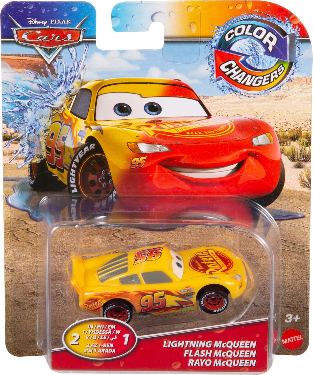 Disney Cars Color changer coches que cambian de color con agua Mattel 2
