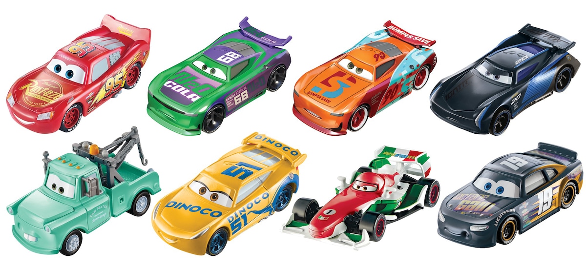Disney Cars Color changer coches que cambian de color con agua Mattel 4