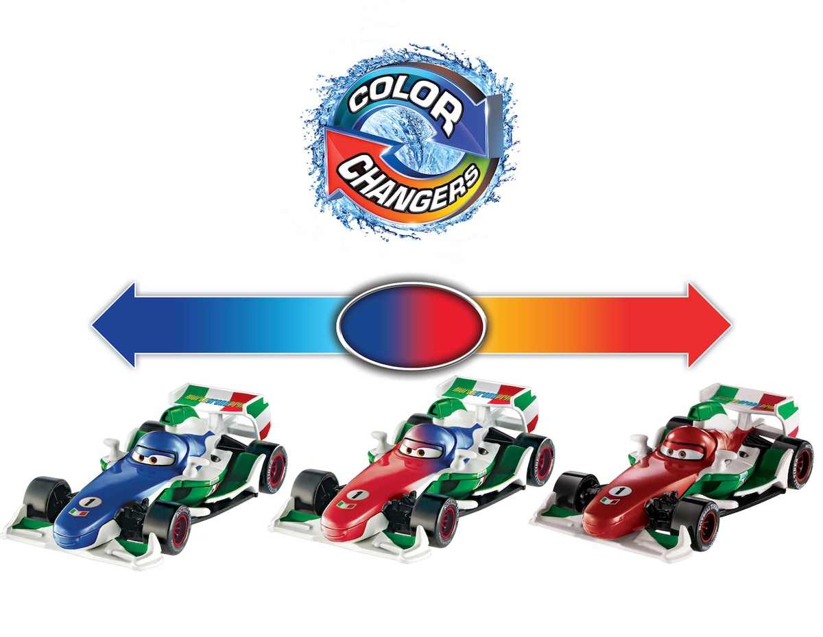 Disney Cars Color changer coches que cambian de color con agua Mattel 6
