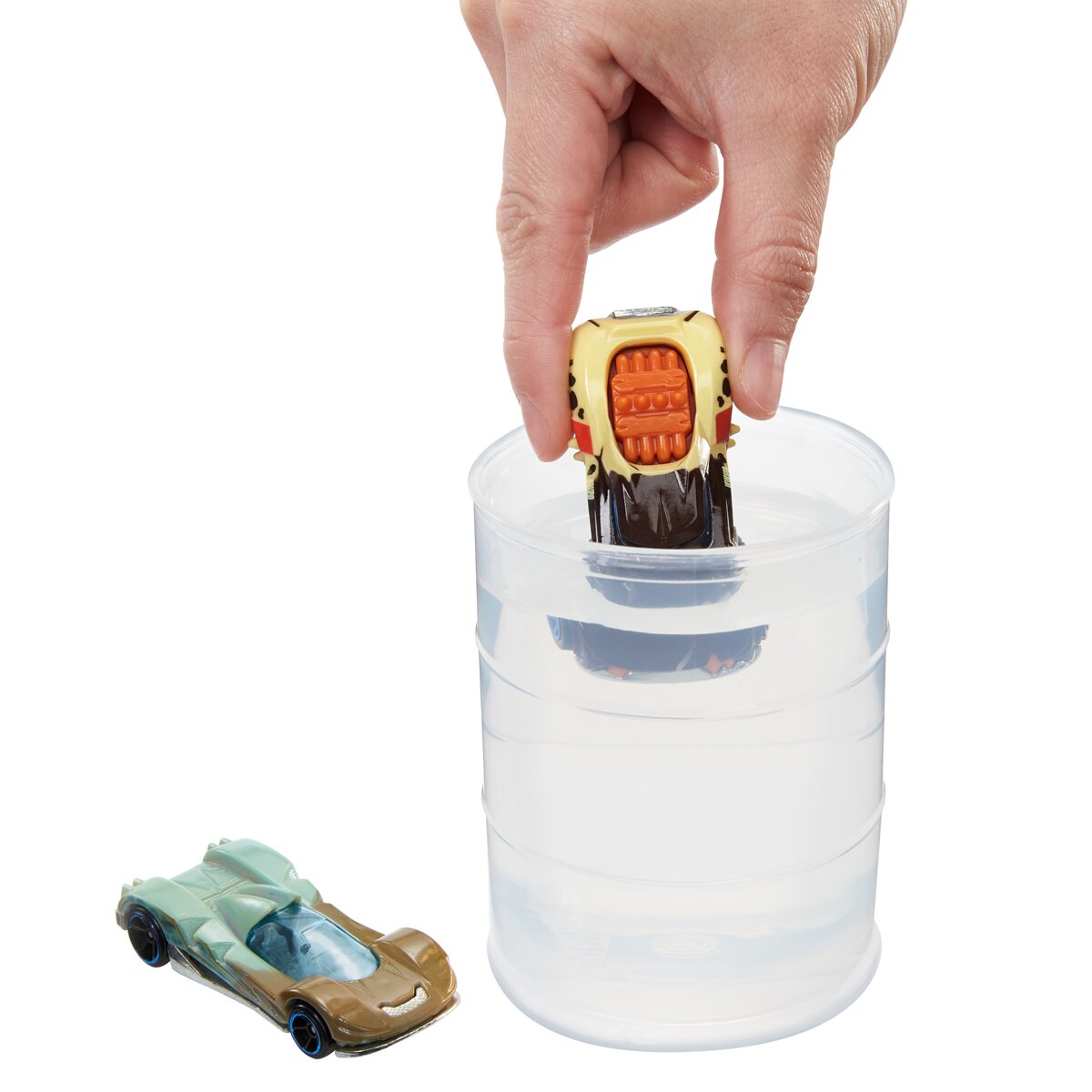 Coche de juguete que cambia de color con el agua modelo surtido Hot Wheels Color Reveal 6