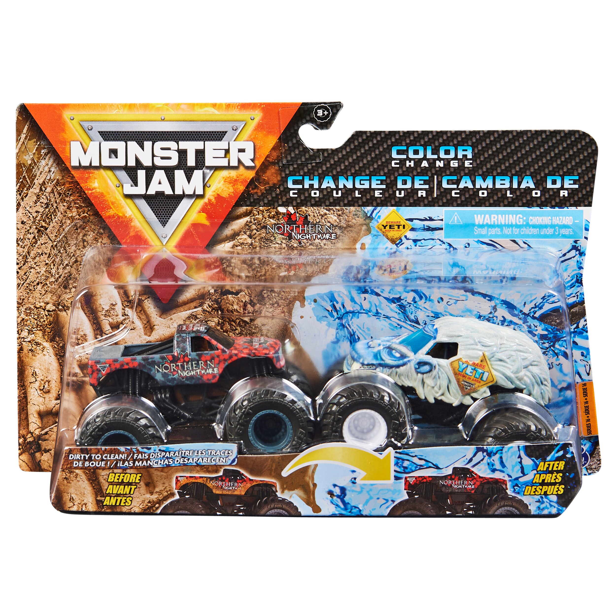 Pack 2 Monster Jam die cast 1:64 modelos surtidos 2