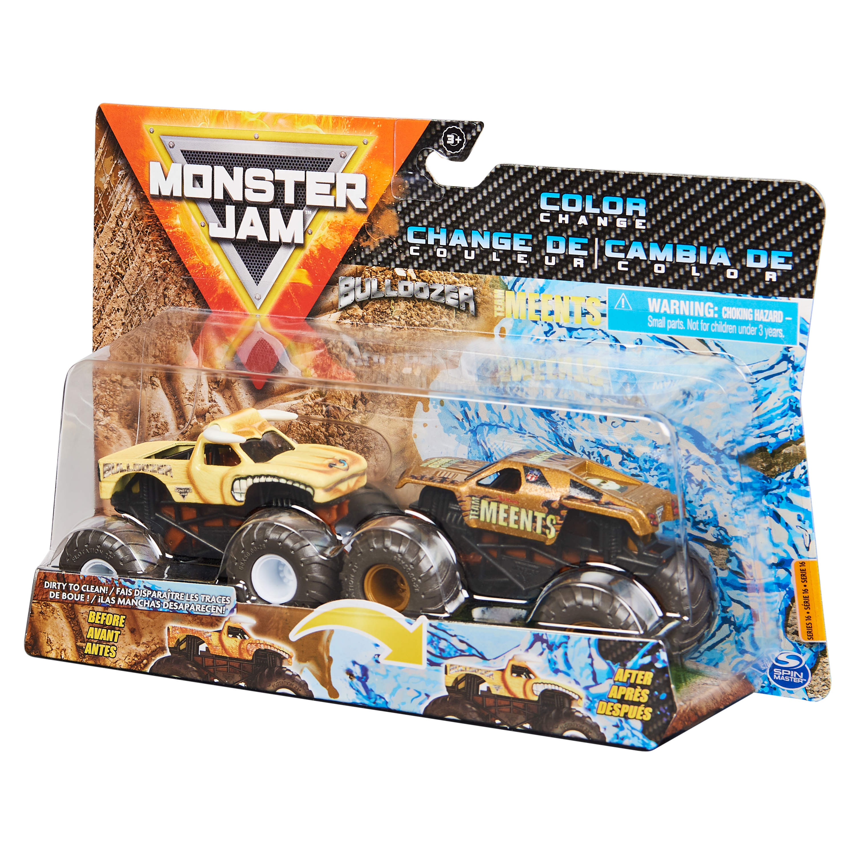 Pack 2 Monster Jam die cast 1:64 modelos surtidos 5