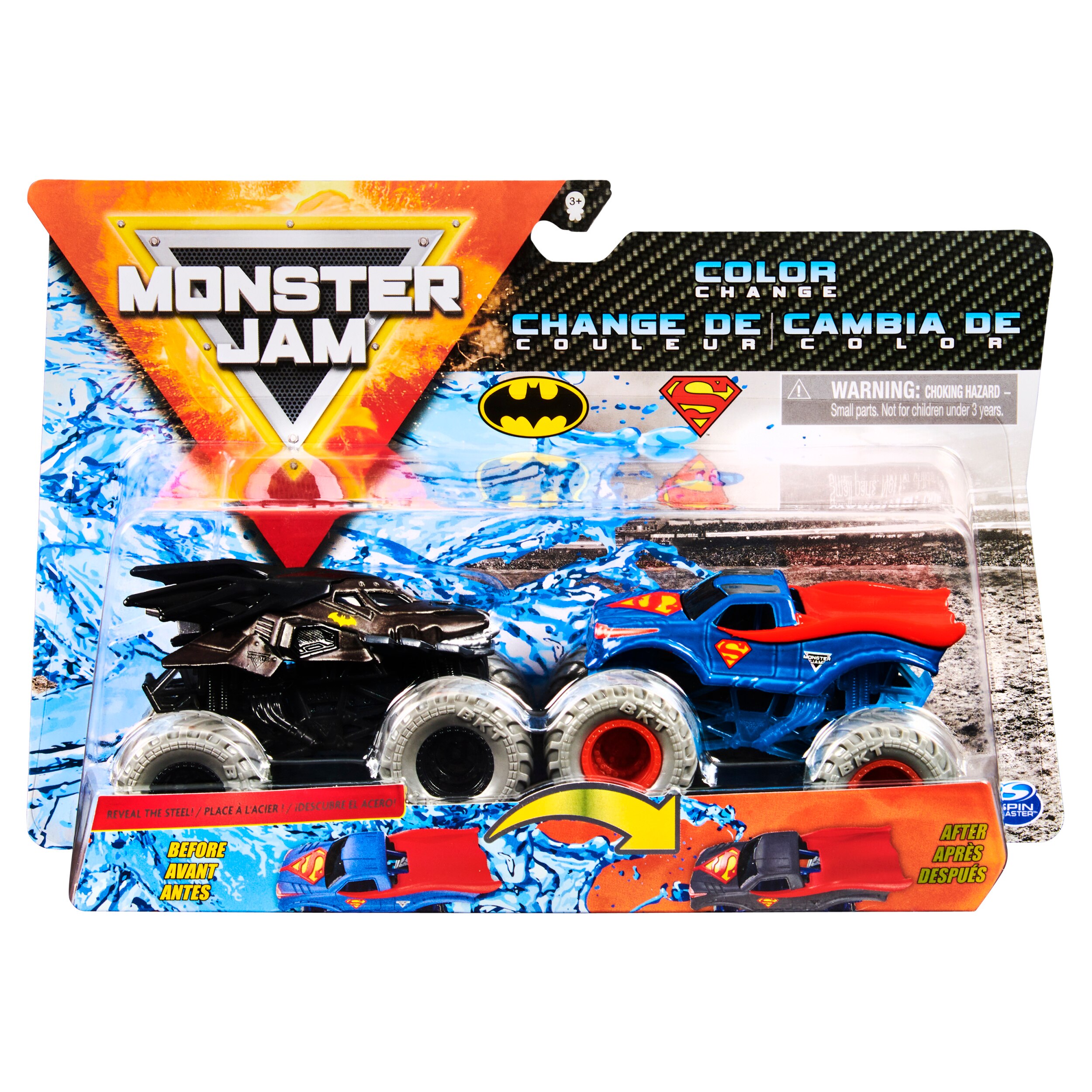 Pack 2 Monster Jam die cast 1:64 modelos surtidos 8