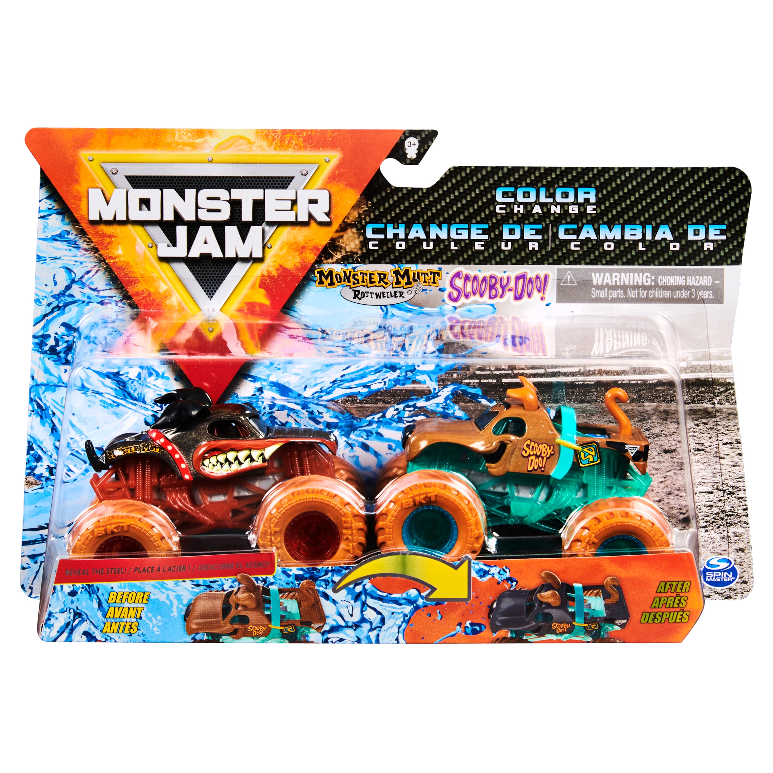 Pack 2 Monster Jam die cast 1:64 modelos surtidos 10