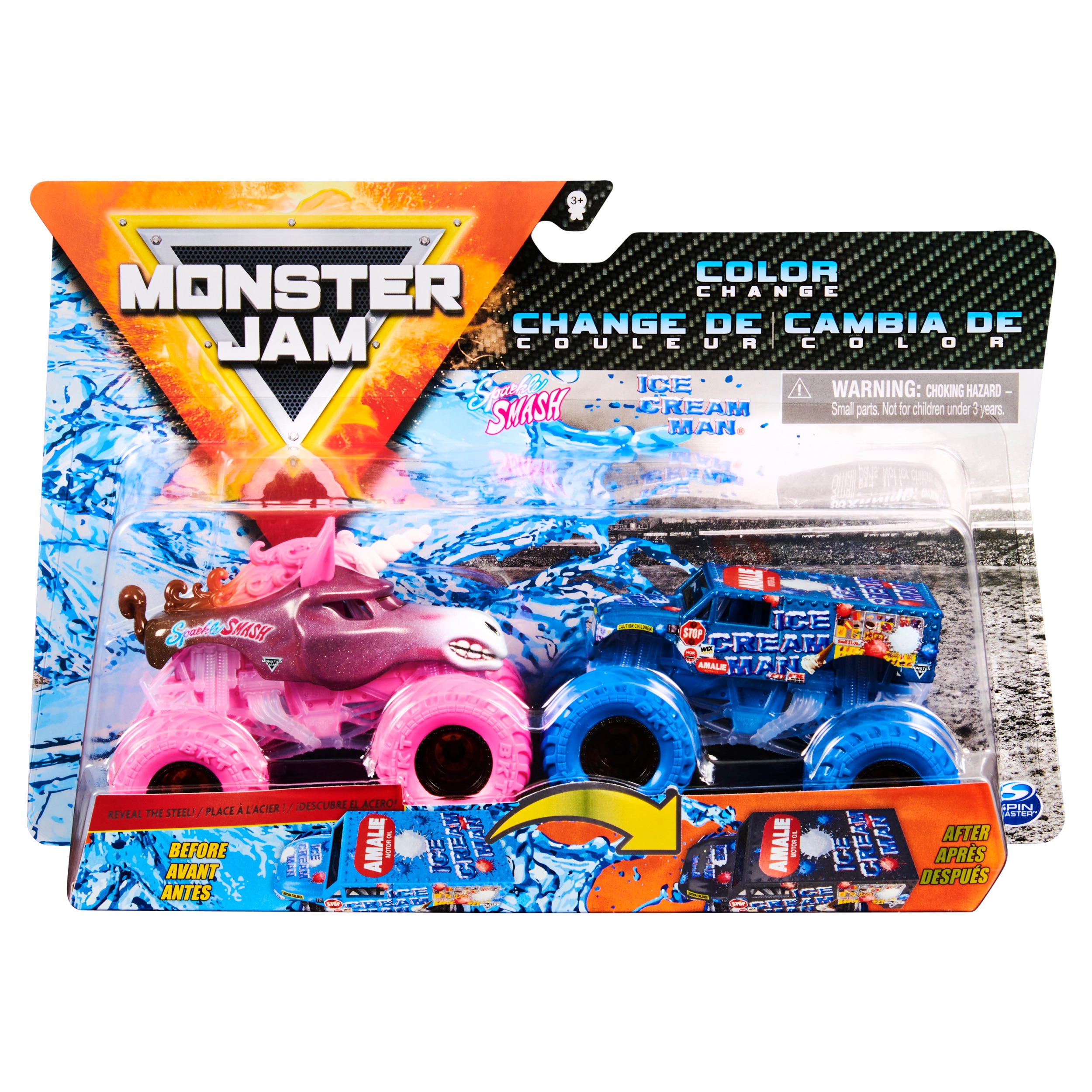Pack 2 Monster Jam die cast 1:64 modelos surtidos 11