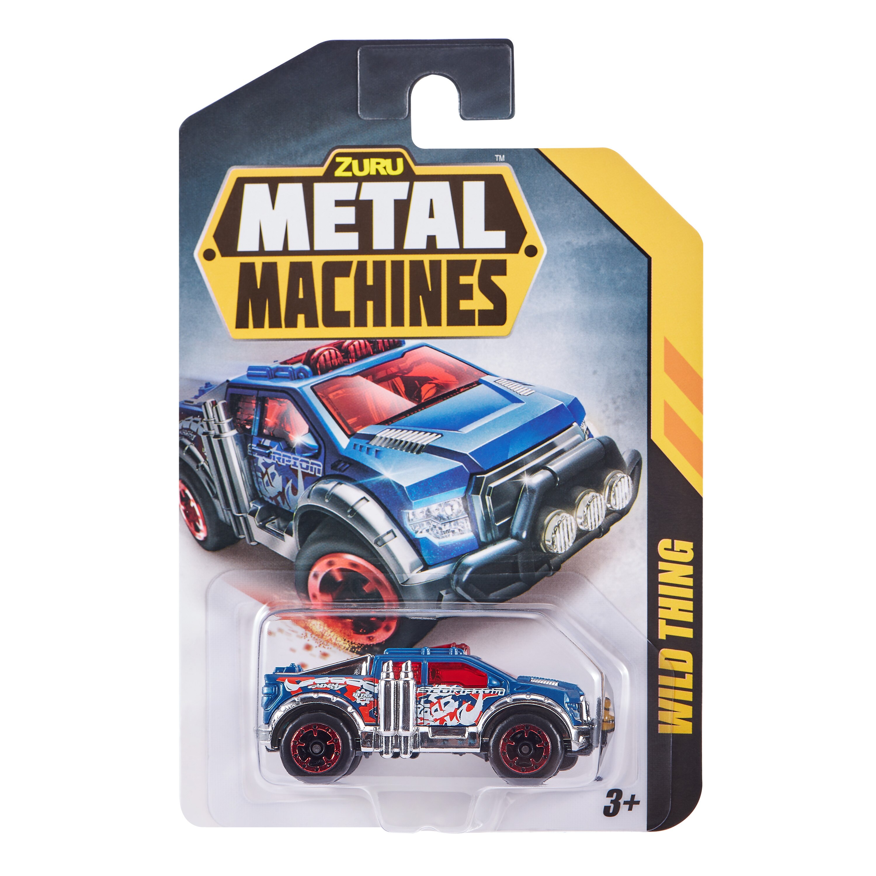 Coche Metal machines con detalles cromados modelos surtidos 2