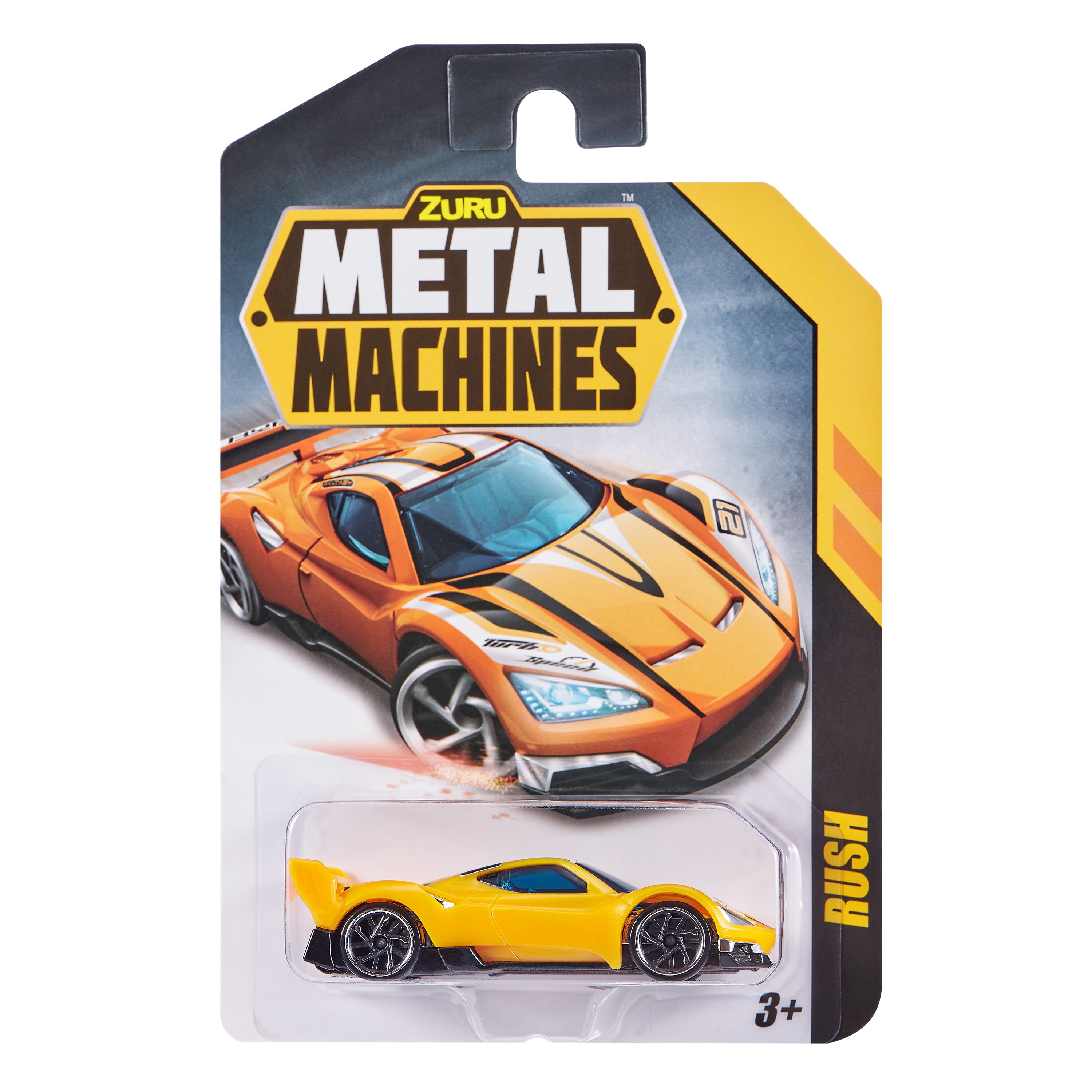 Coche Metal machines con detalles cromados modelos surtidos 3