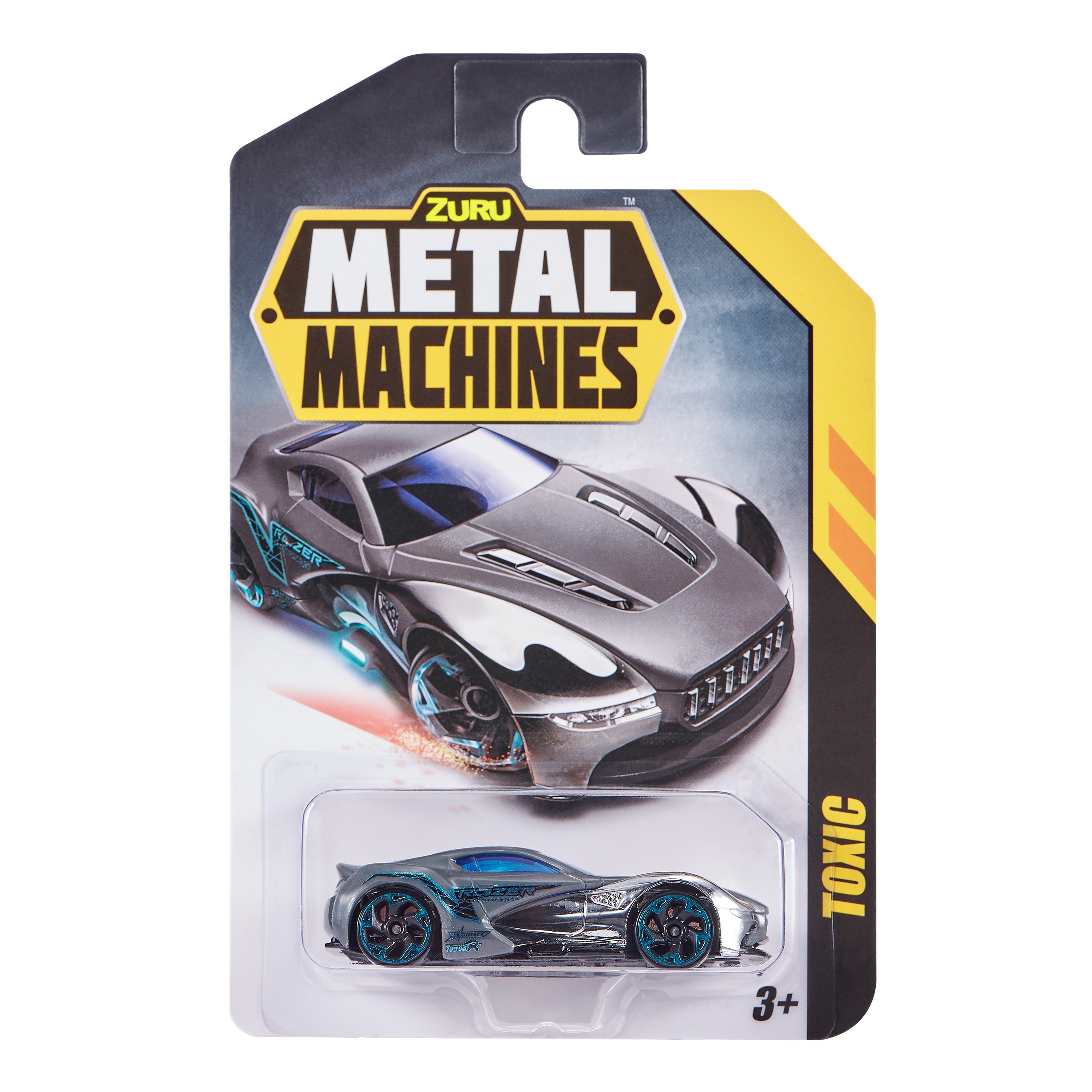 Coche Metal machines con detalles cromados modelos surtidos 6