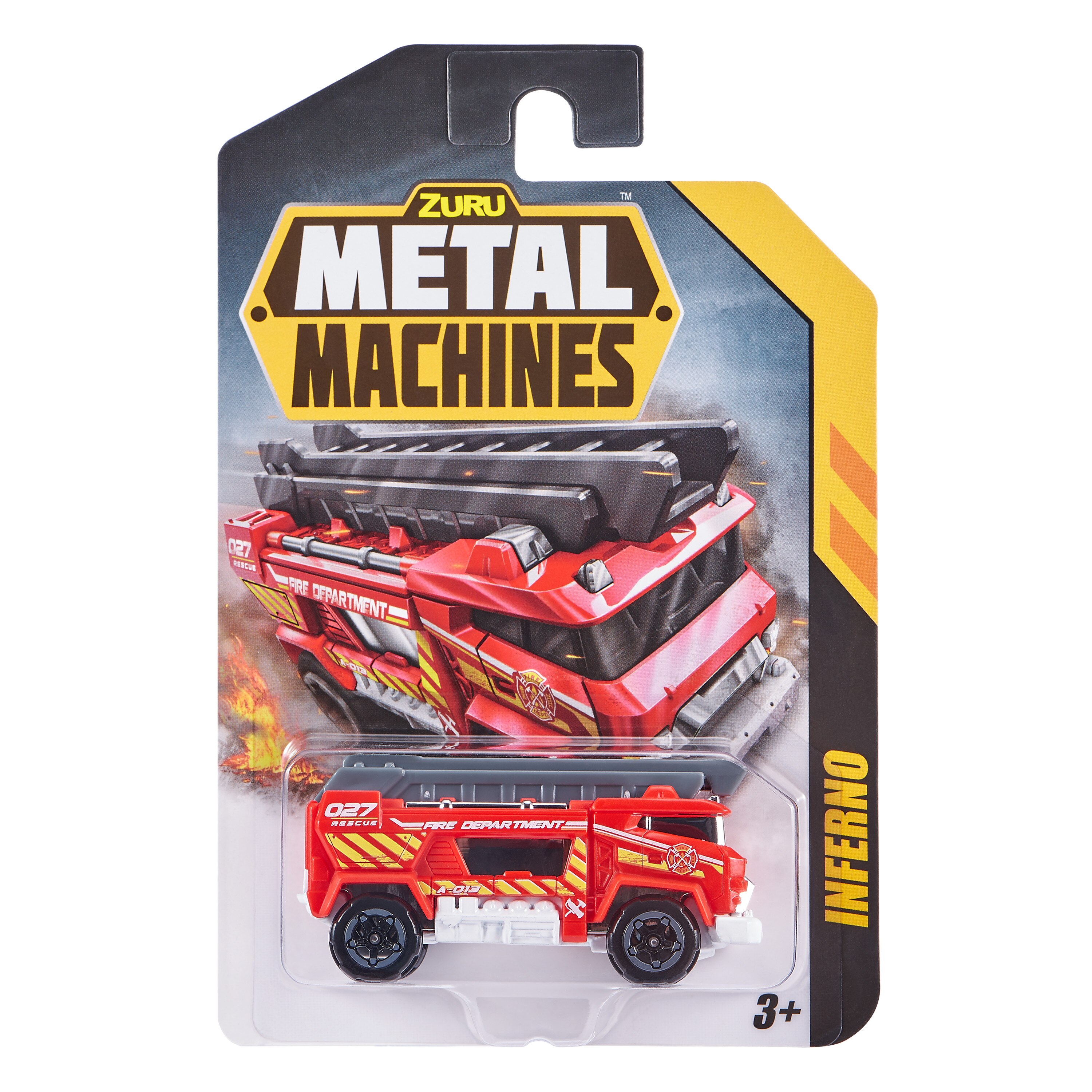 Coche Metal machines con detalles cromados modelos surtidos 8