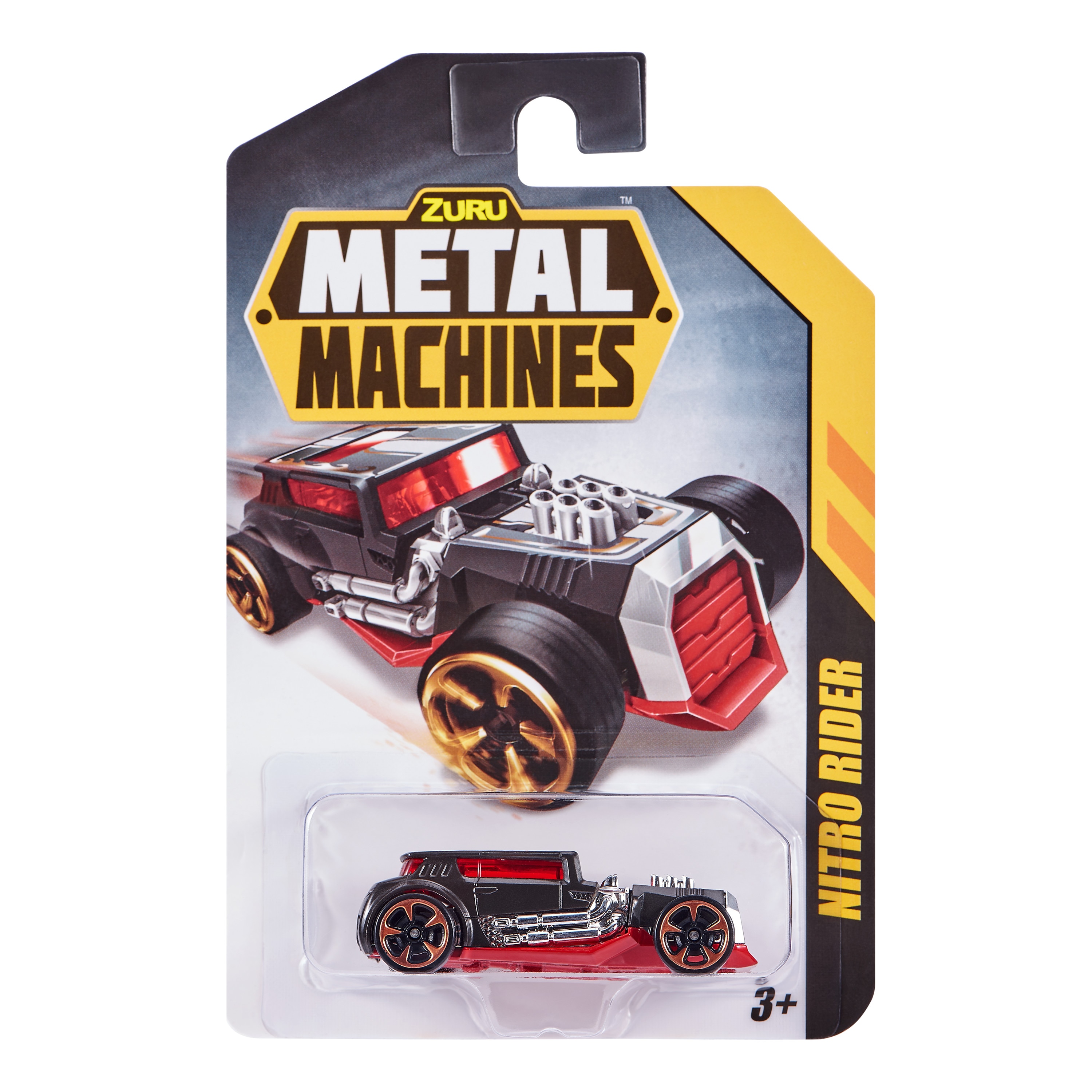 Coche Metal machines con detalles cromados modelos surtidos 14