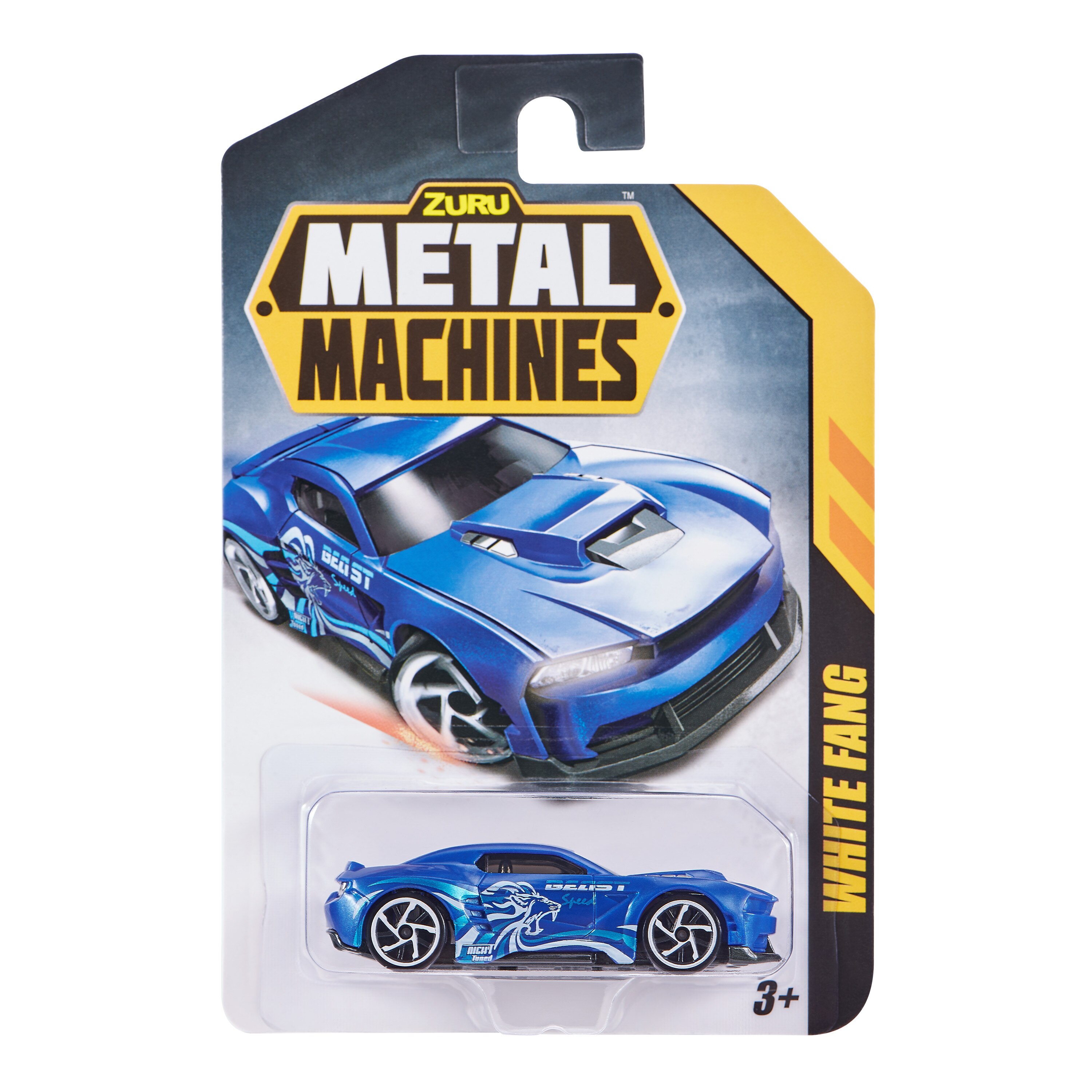 Coche Metal machines con detalles cromados modelos surtidos 16