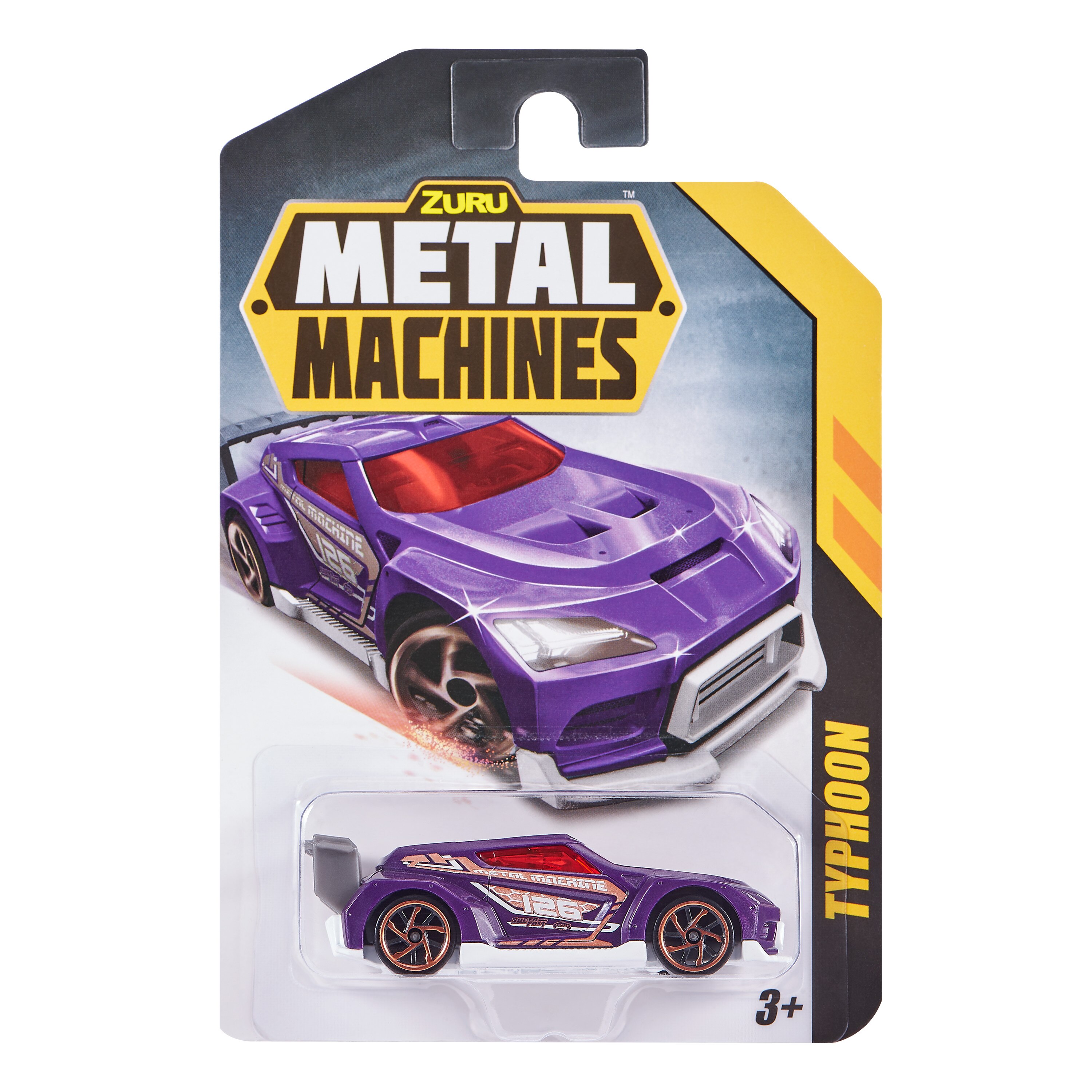 Coche Metal machines con detalles cromados modelos surtidos 20