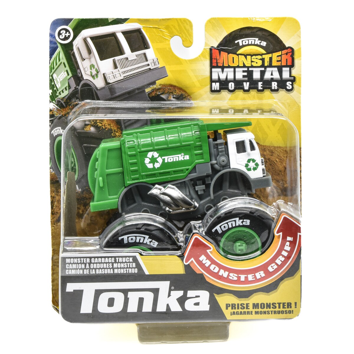 Camión reciclaje Monster Tonka 6