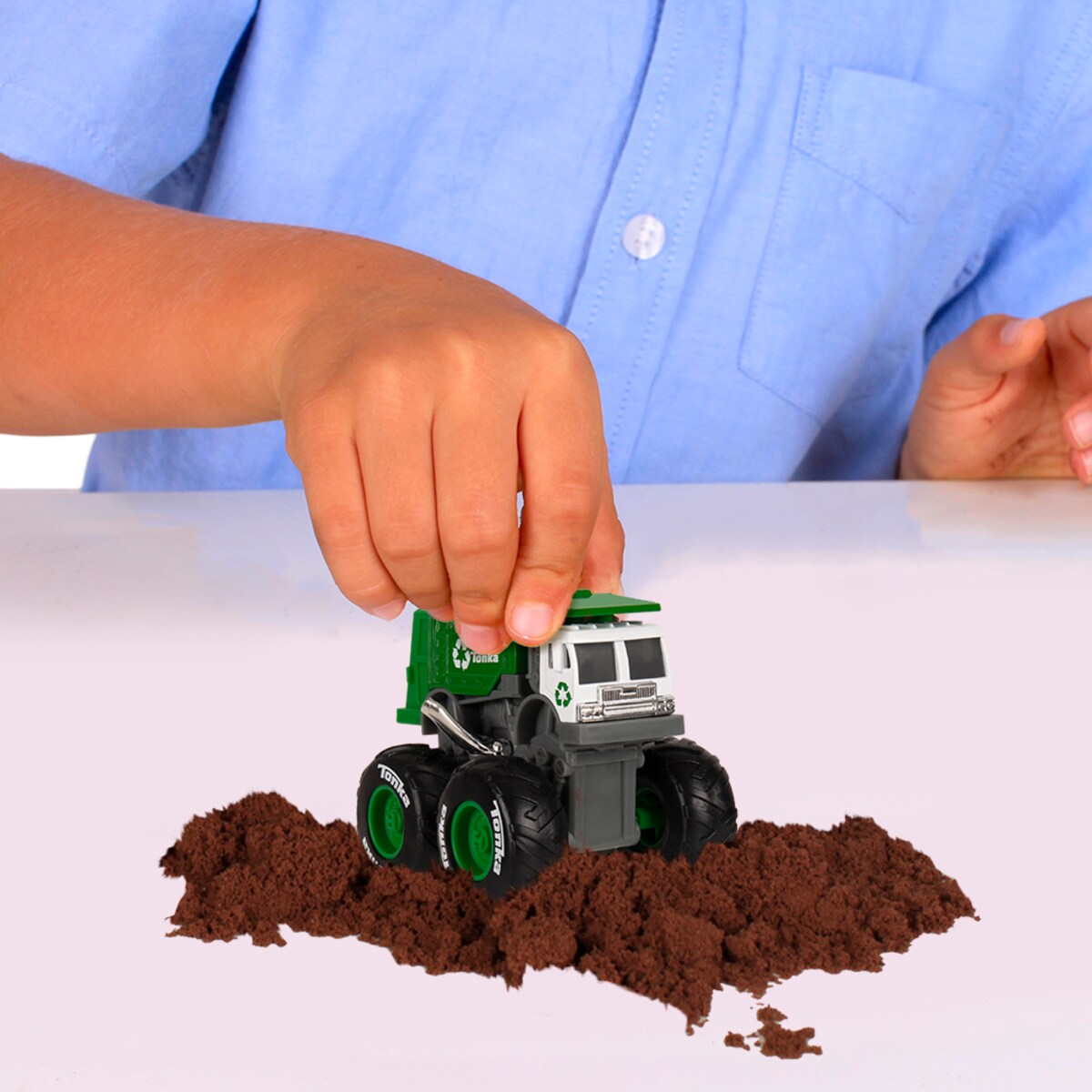 Camión reciclaje Monster Tonka 8