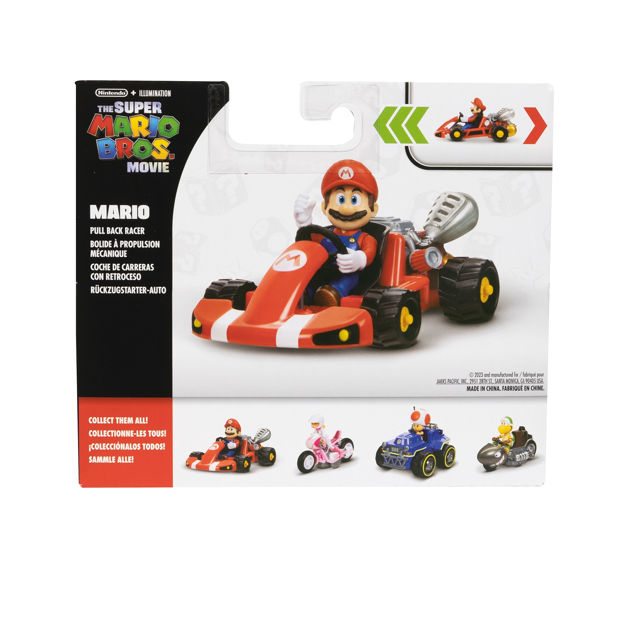 Karts 5 cm y figura extraible Super Mario Bros La Película 7
