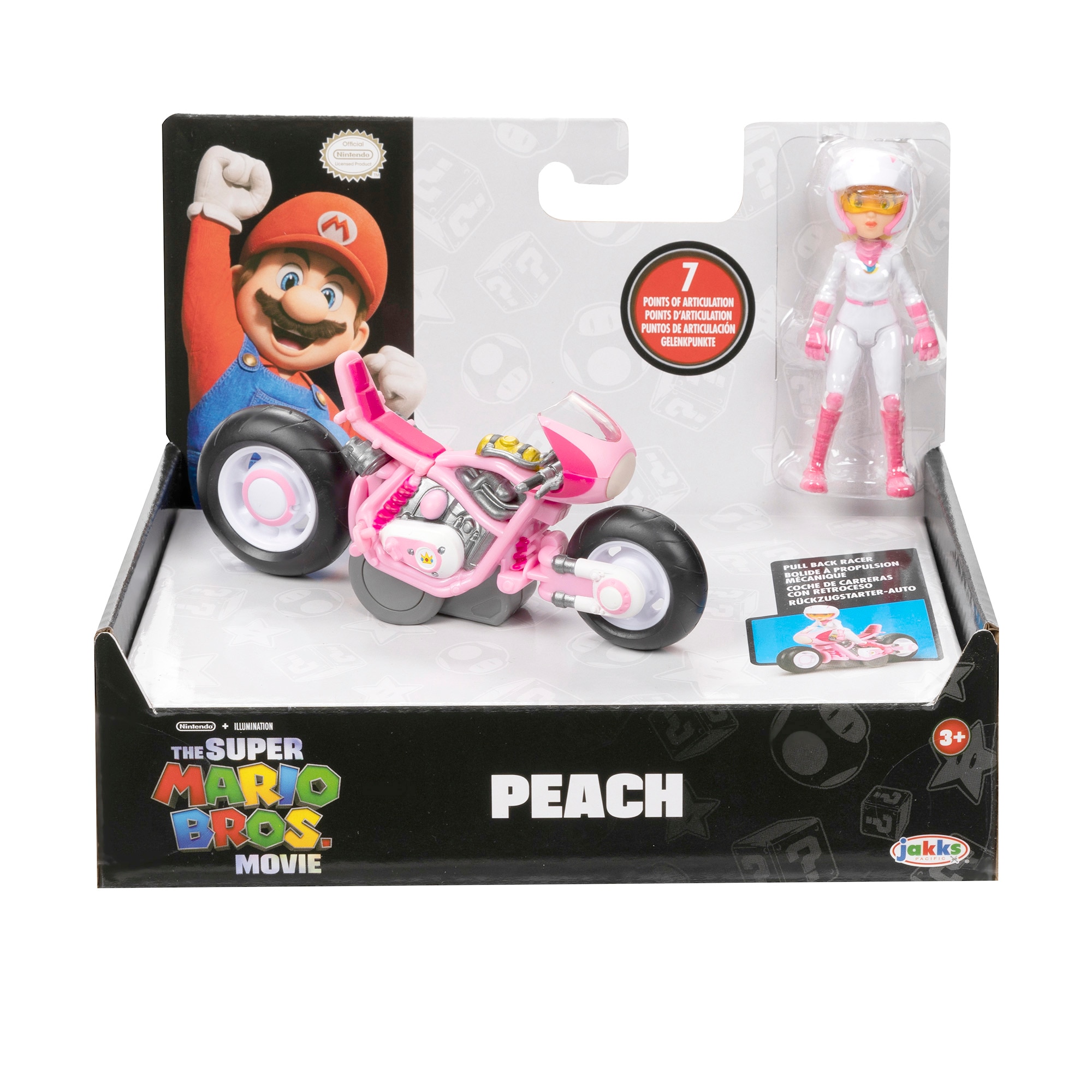 Karts 5 cm y figura extraible Super Mario Bros La Película 12