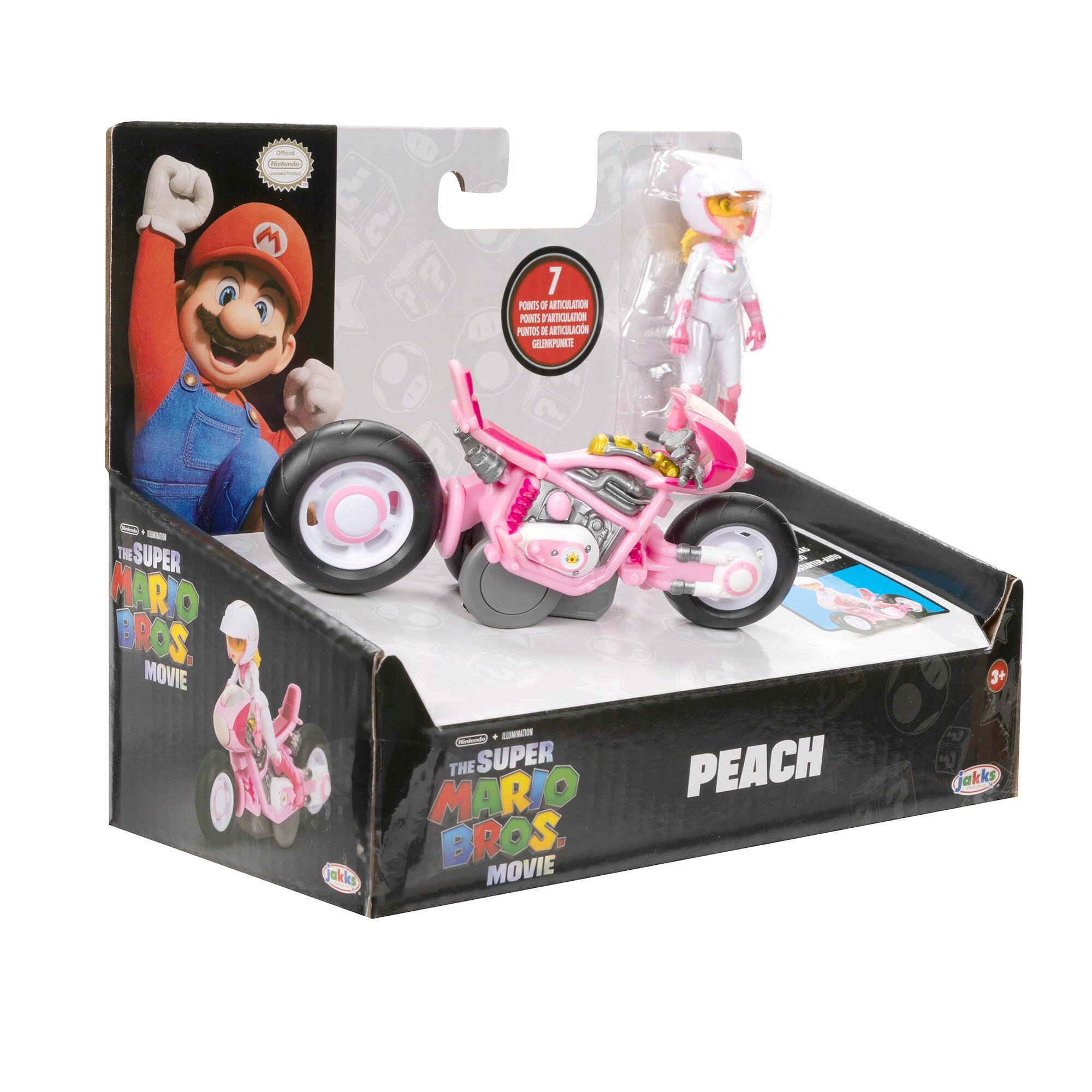 Karts 5 cm y figura extraible Super Mario Bros La Película 13