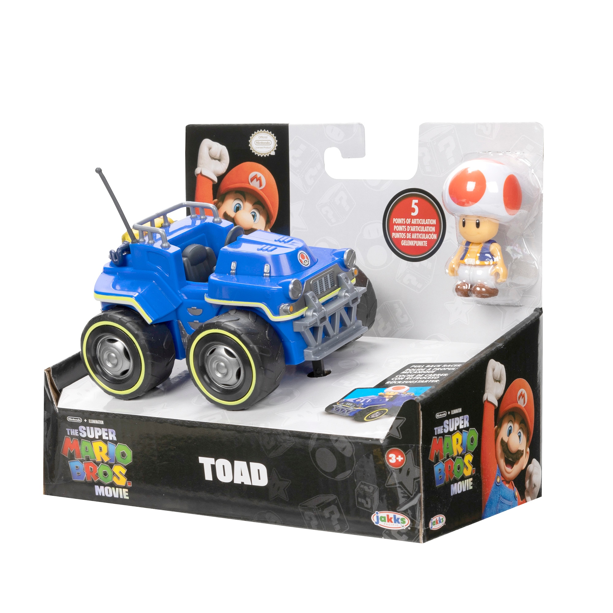 Karts 5 cm y figura extraible Super Mario Bros La Película 20