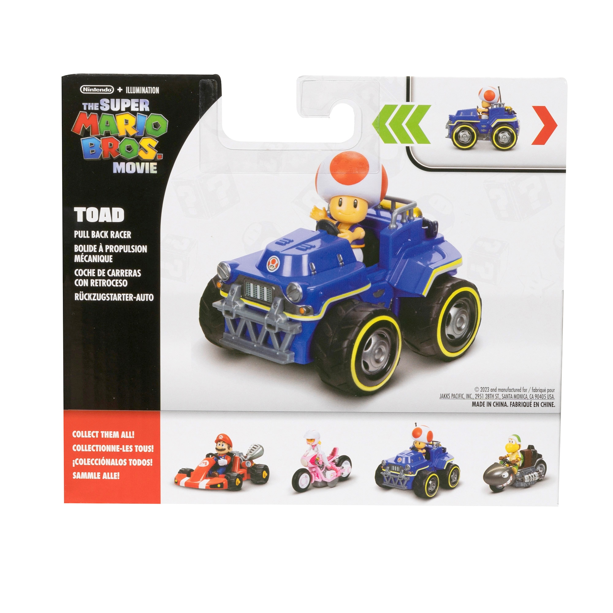 Karts 5 cm y figura extraible Super Mario Bros La Película 21