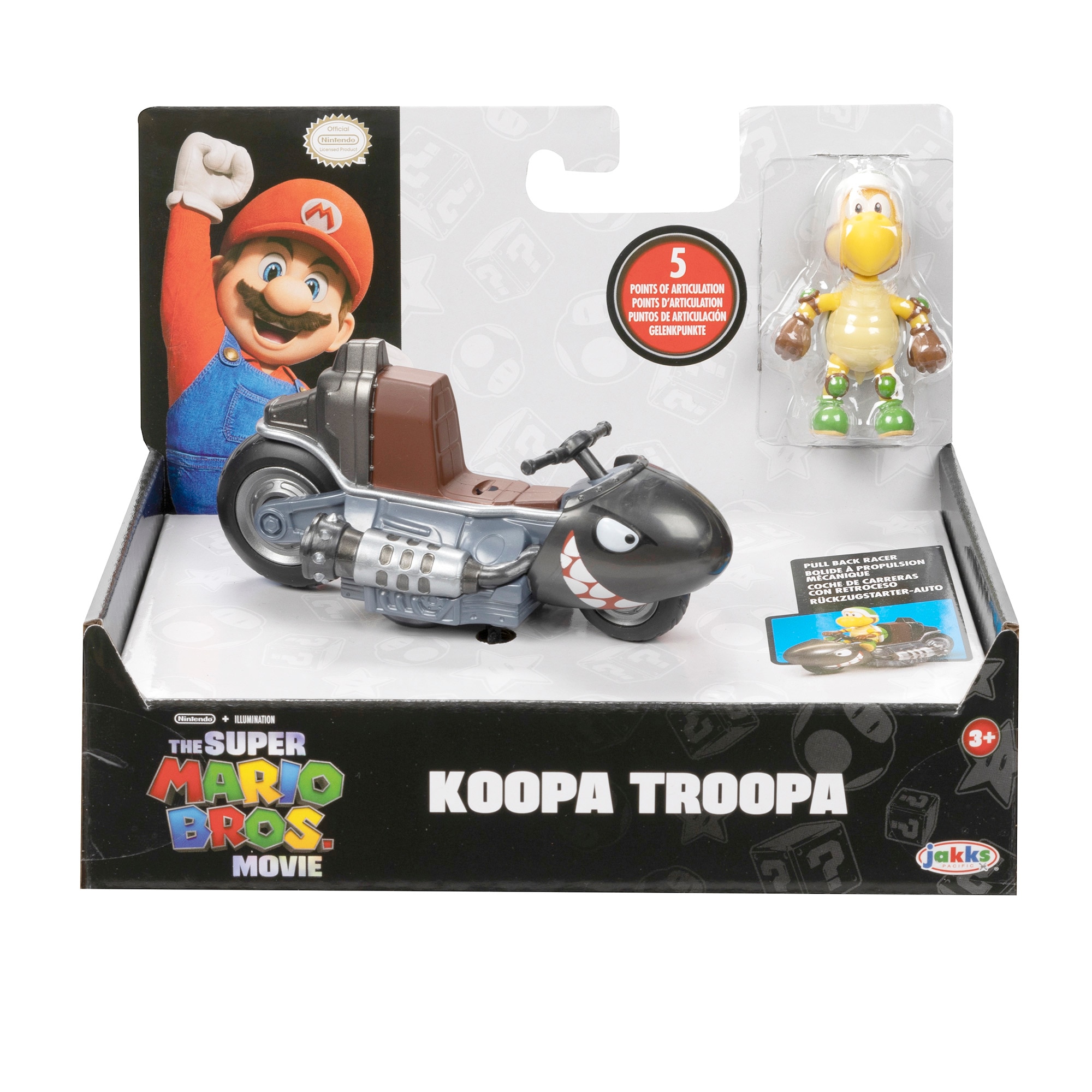 Karts 5 cm y figura extraible Super Mario Bros La Película 27