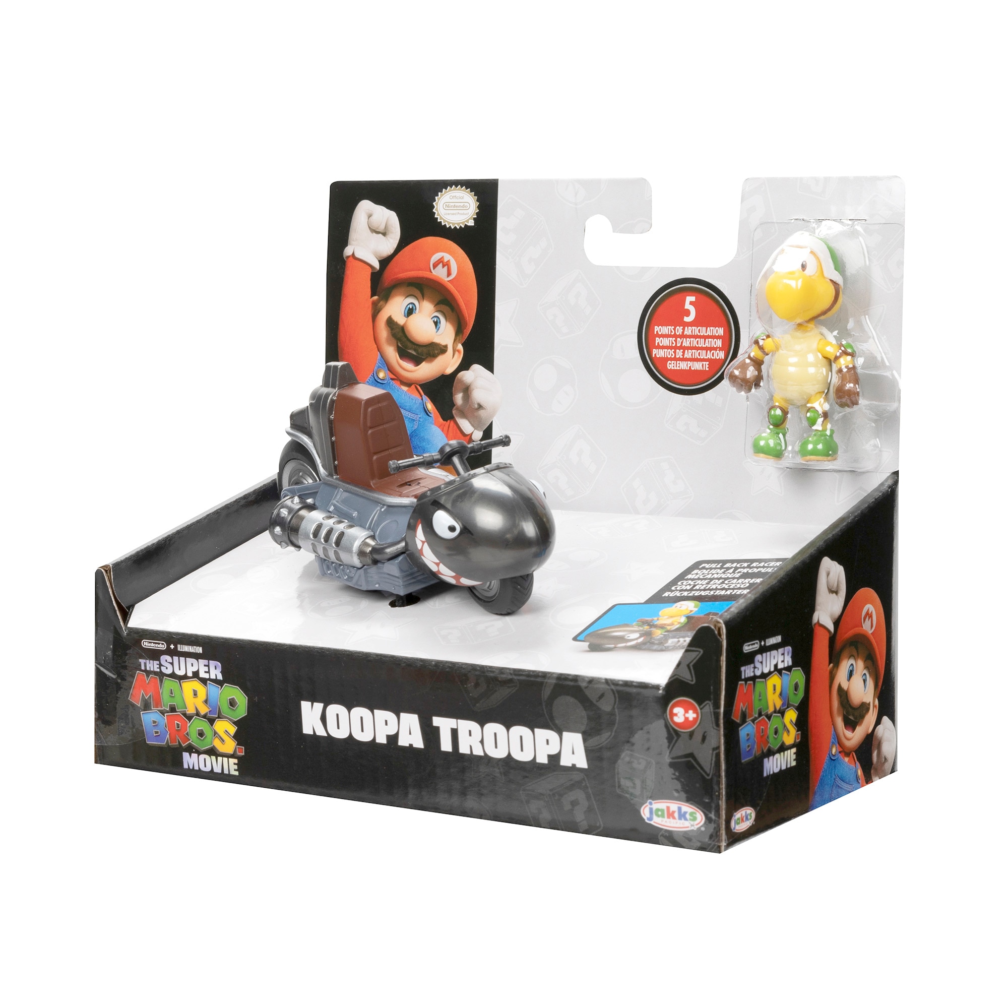 Karts 5 cm y figura extraible Super Mario Bros La Película 28