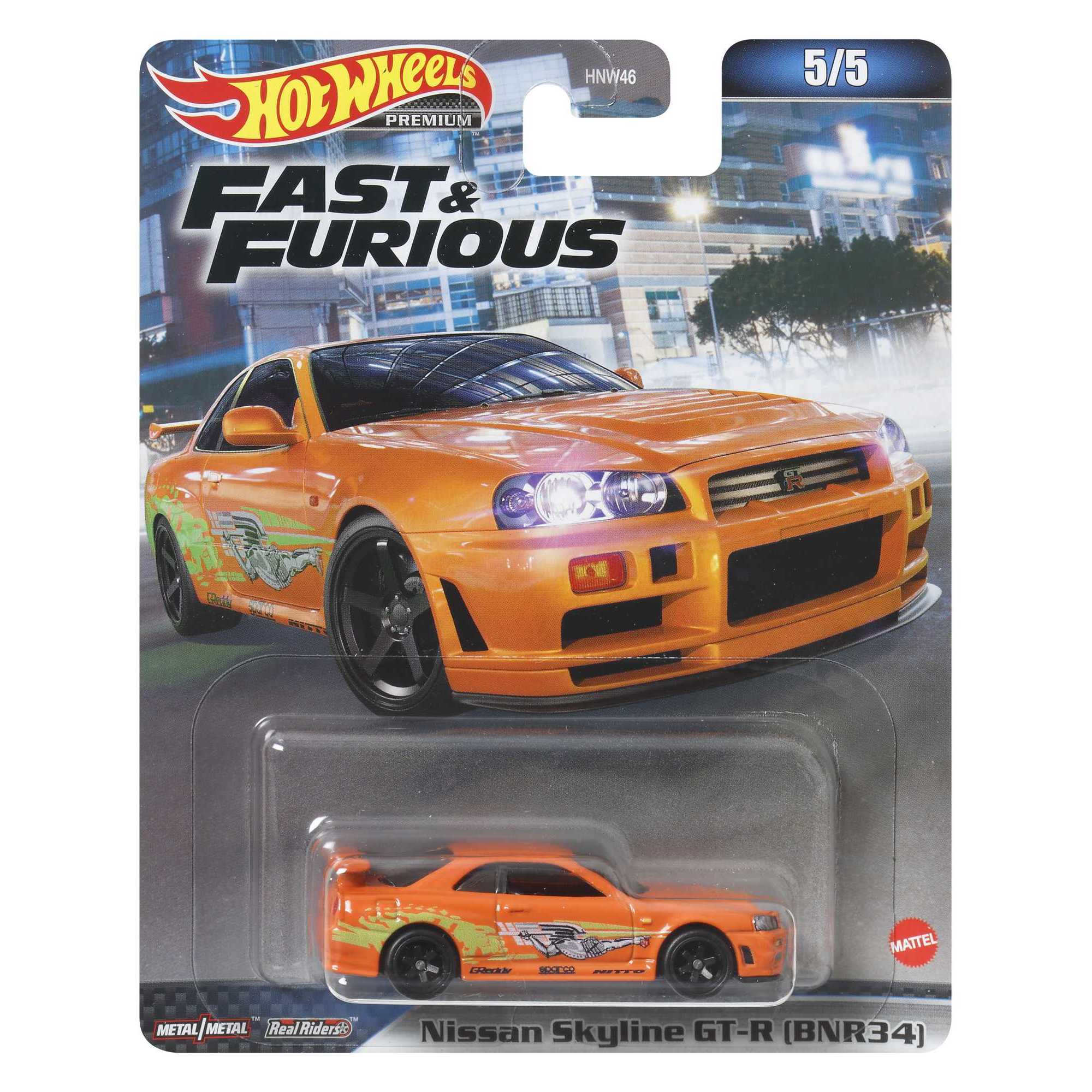 Coches de juguete Fast & Furious Hot Wheels 2