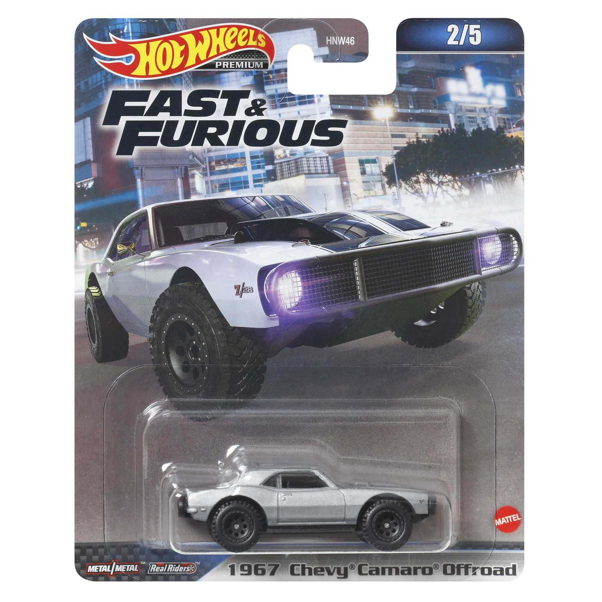 Coches de juguete Fast & Furious Hot Wheels 4