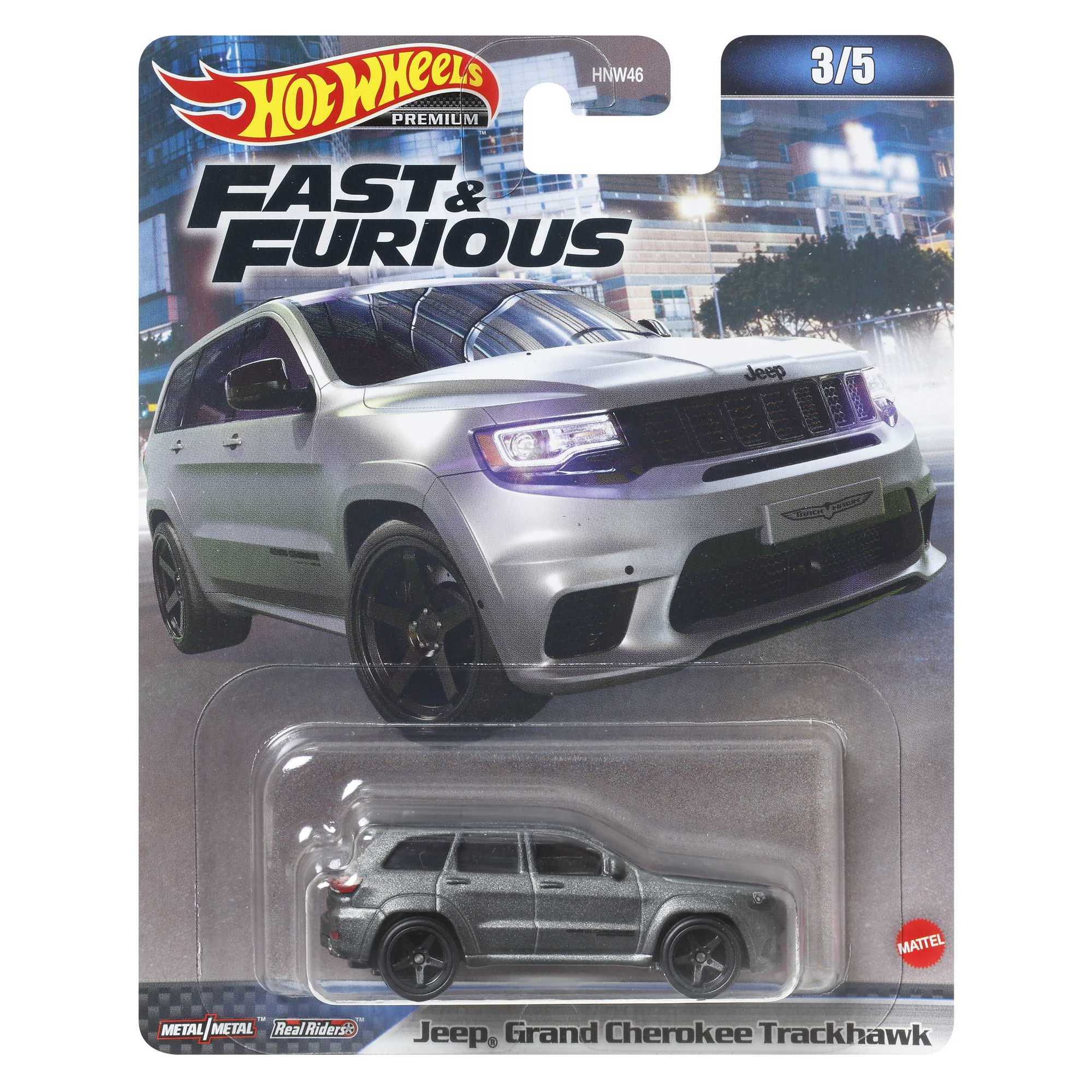 Coches de juguete Fast & Furious Hot Wheels 5