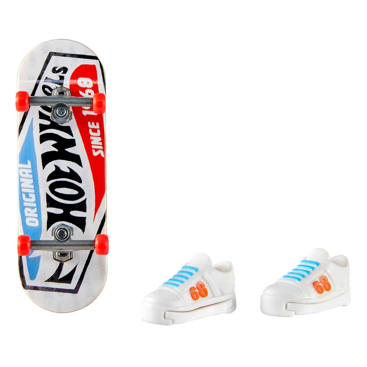 Hot Wheels Skate Fingerboard Con Zapatillas Y Tabla Montada – Diseñado Con Tony Hawk Para Mayores De 5 Años