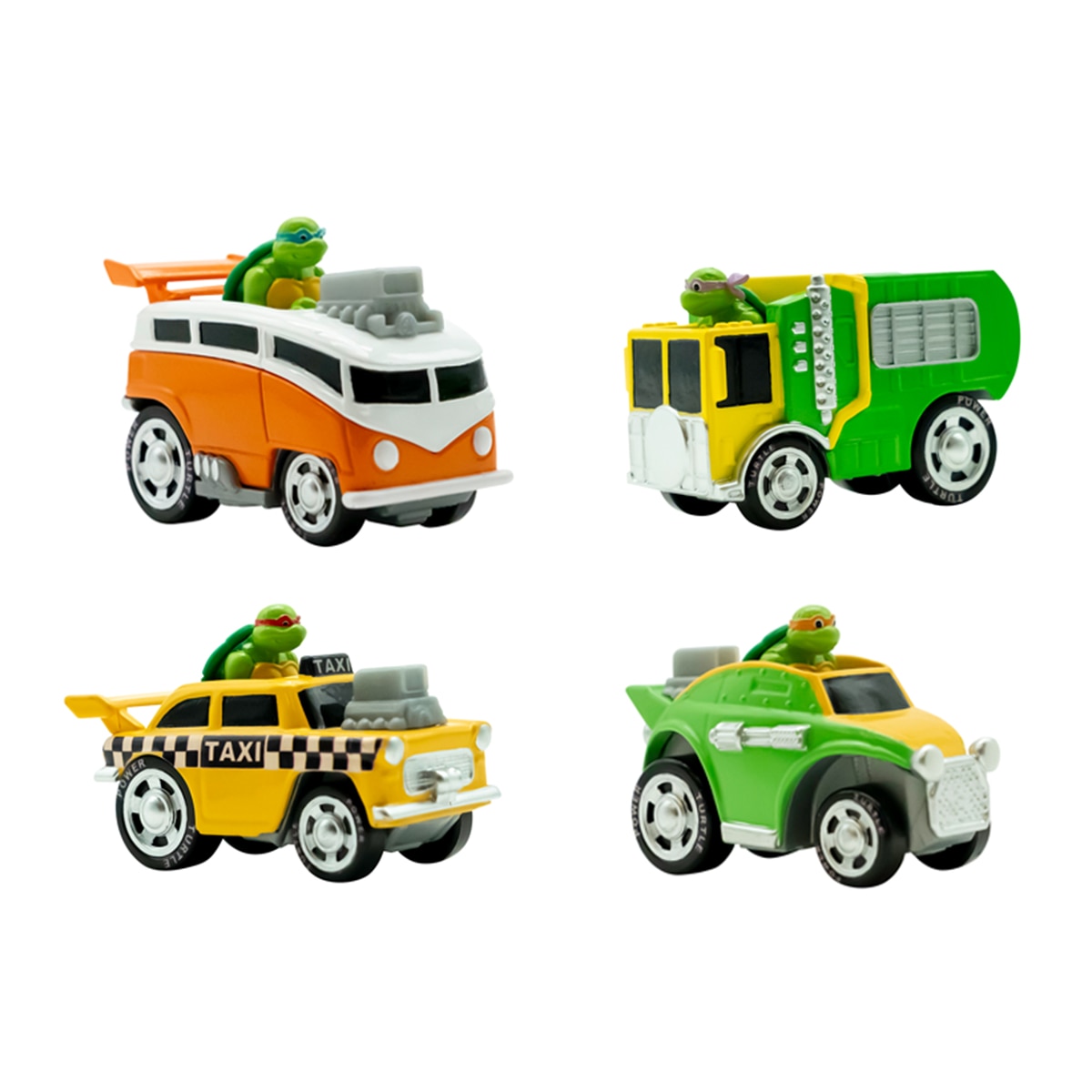 Imagen 0 de Pilotos de Tortugas Ninja Clásico de 6 cm modelos surtidos