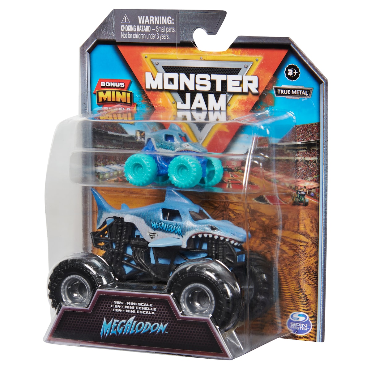 Vehículo de juguete Mini GraveDigger Monster Jam modelos surtidos 3